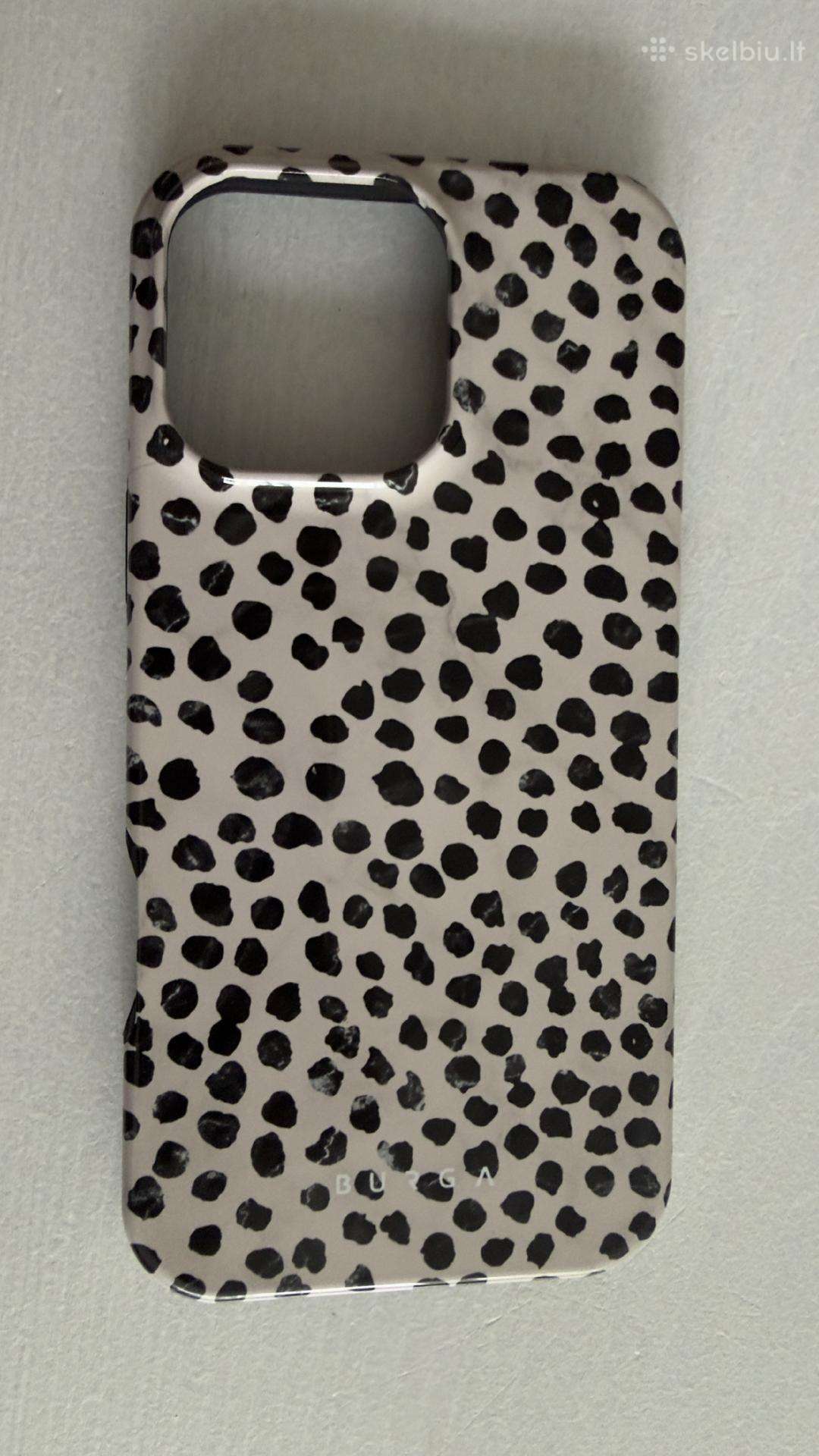 Dėklas Burga iPhone 16 Pro Max Almond Latte Tough