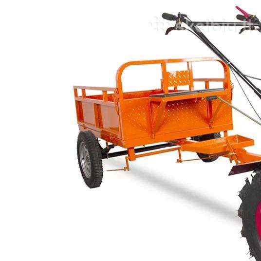 Priekaba kultivatoriui P400 oranžinės spalvos