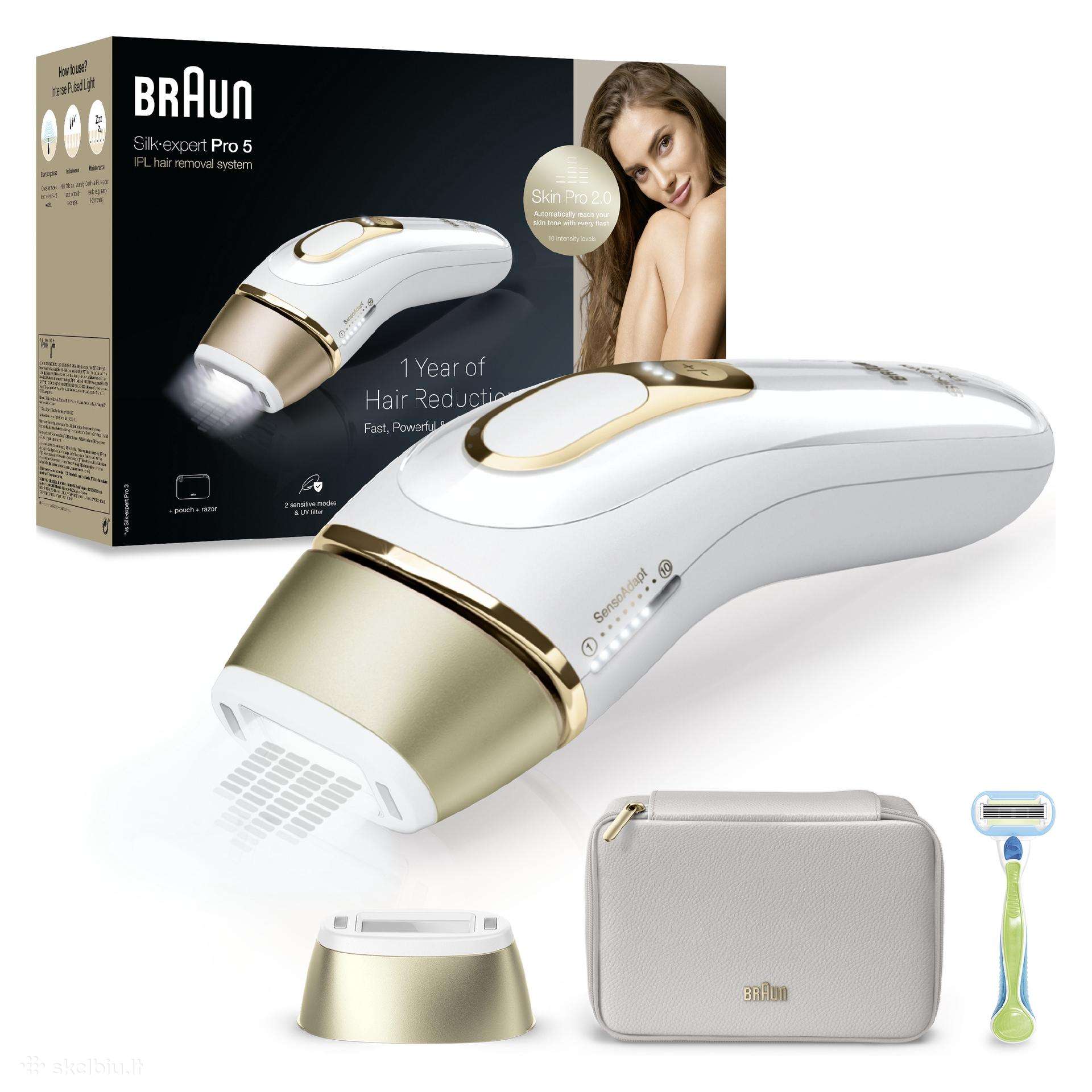 Fotoepiliatorius Braun Silk-expert Pro 5 Ipl Pl505