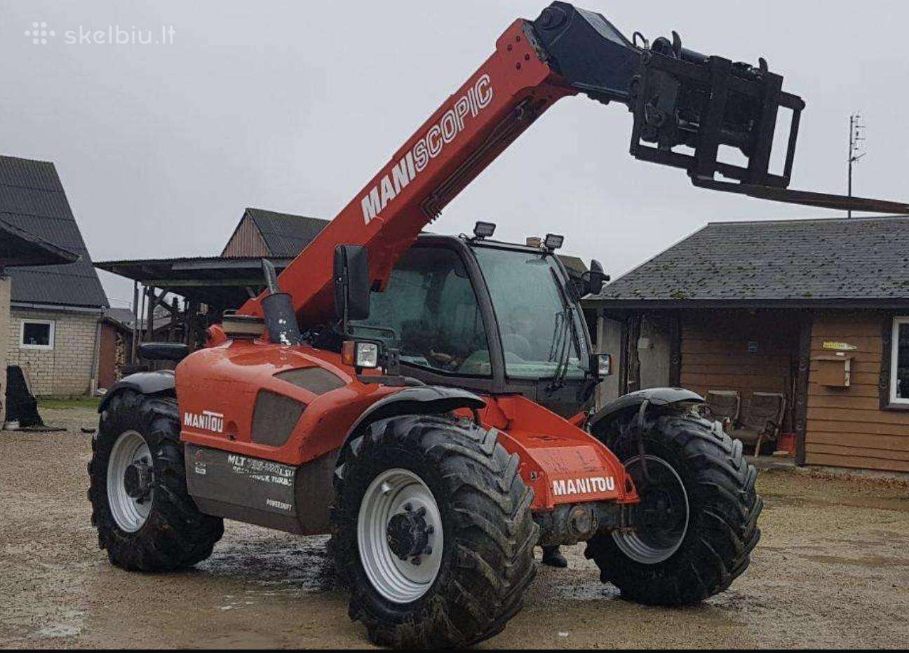 Manitou MLT735, statybos transporto nuoma