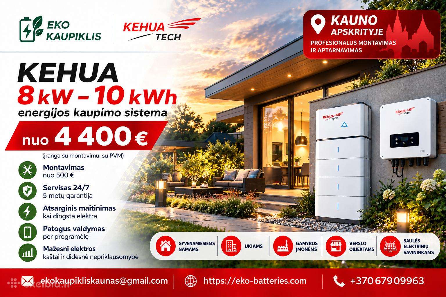 Energijos Kaupikliai Namams (Eko Kaupikliai)