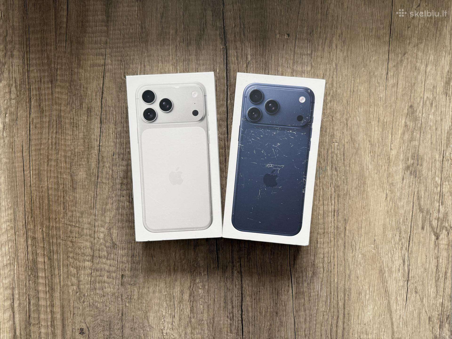 Nauji iPhone 17 Pro Max 512gb