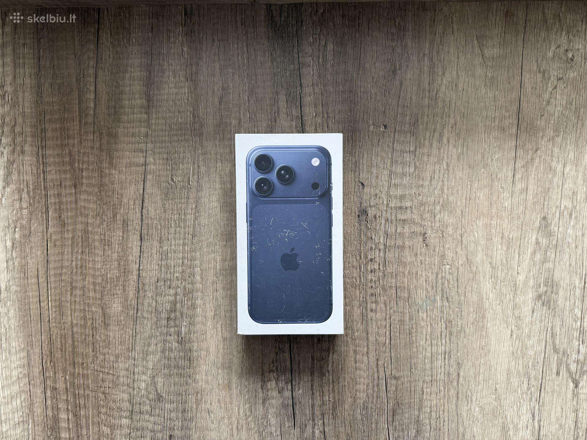 Naujas iPhone 17 Pro 512gb blue spalvos