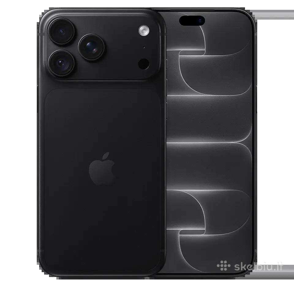 Naujas iPhone 18 Pro Black 256 GB