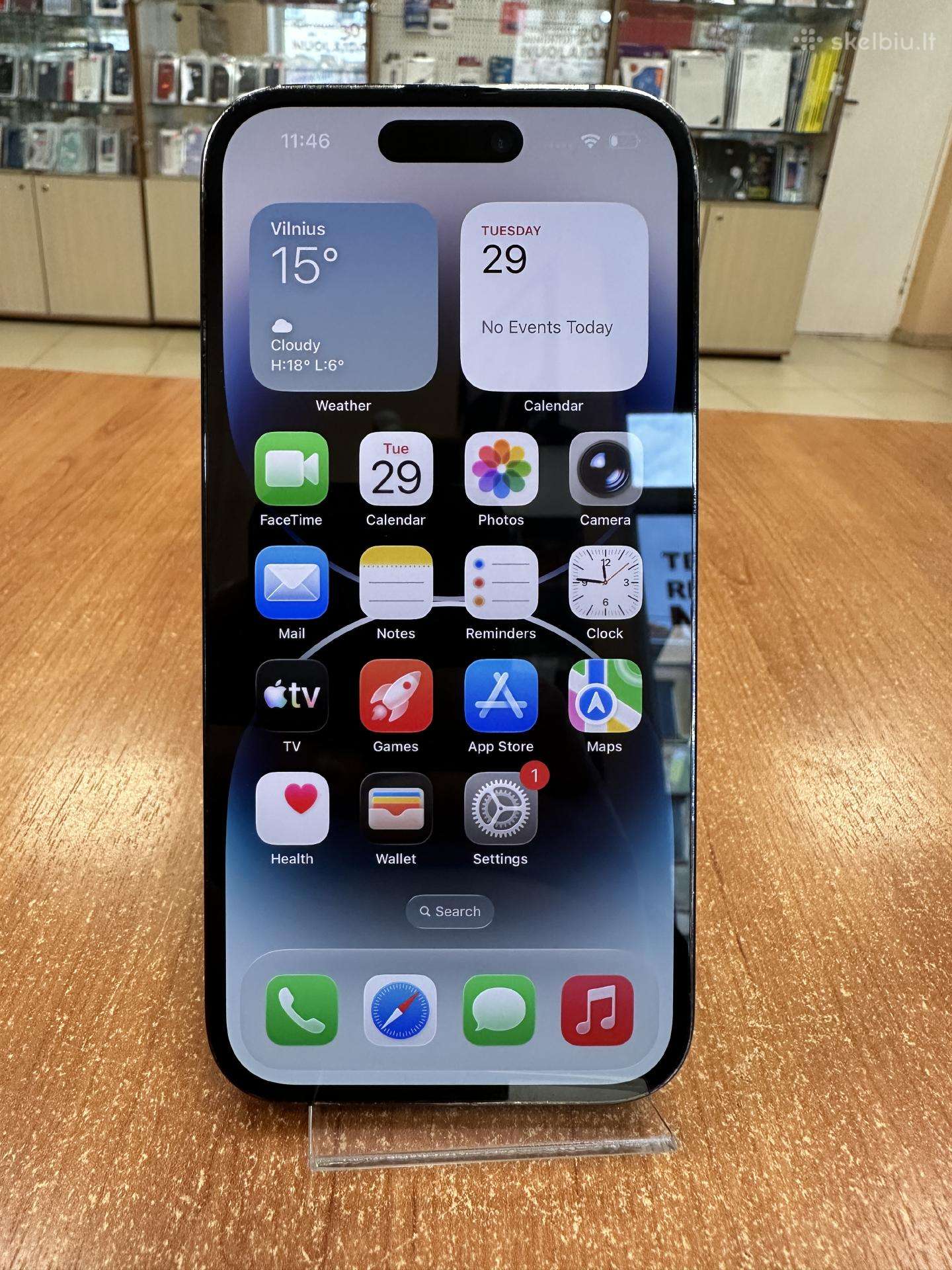 Apple iPhone 14 Pro 512 GB (Naudotas)