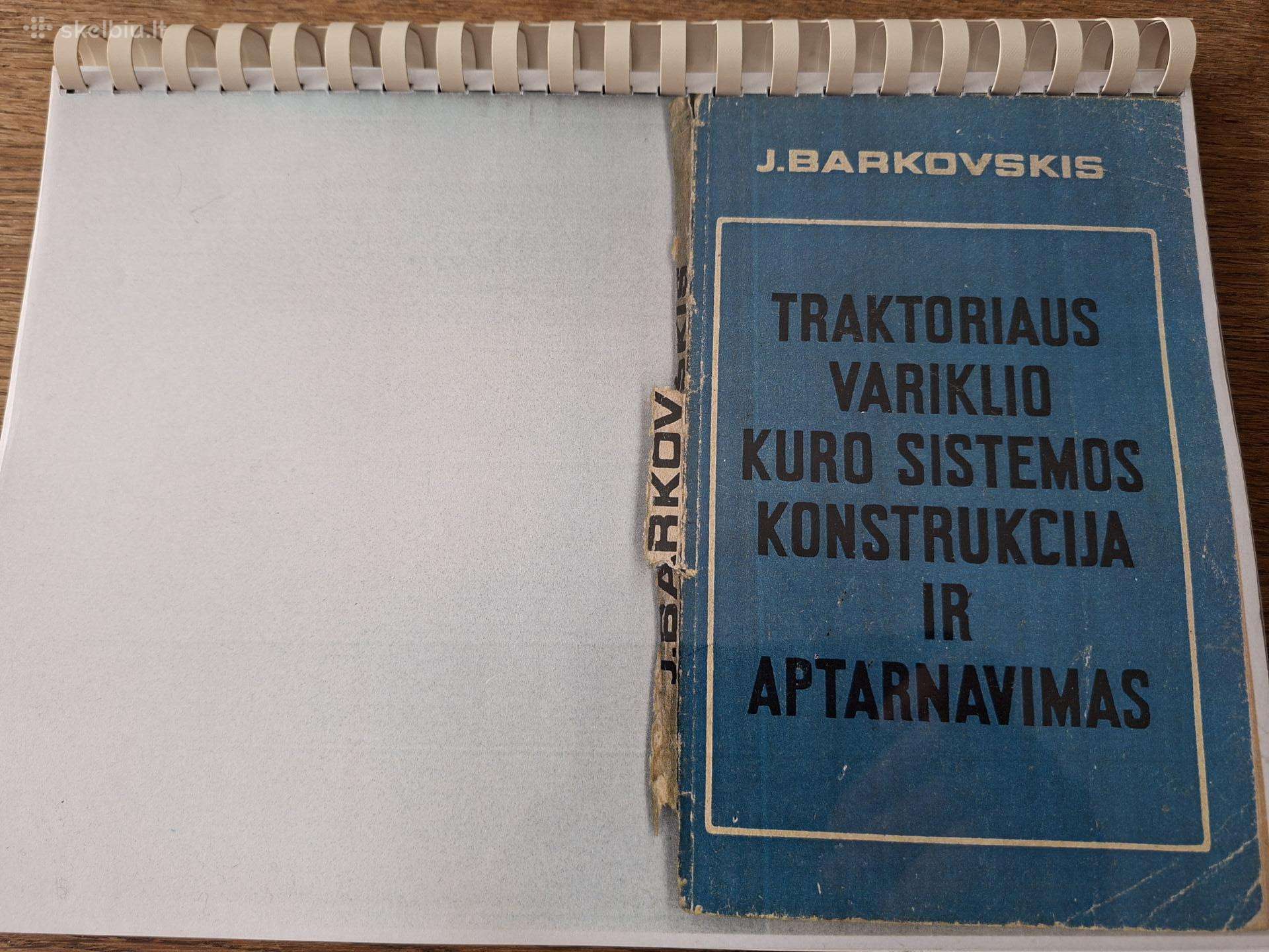 Knyga Traktoriaus variklio kuro sistemos