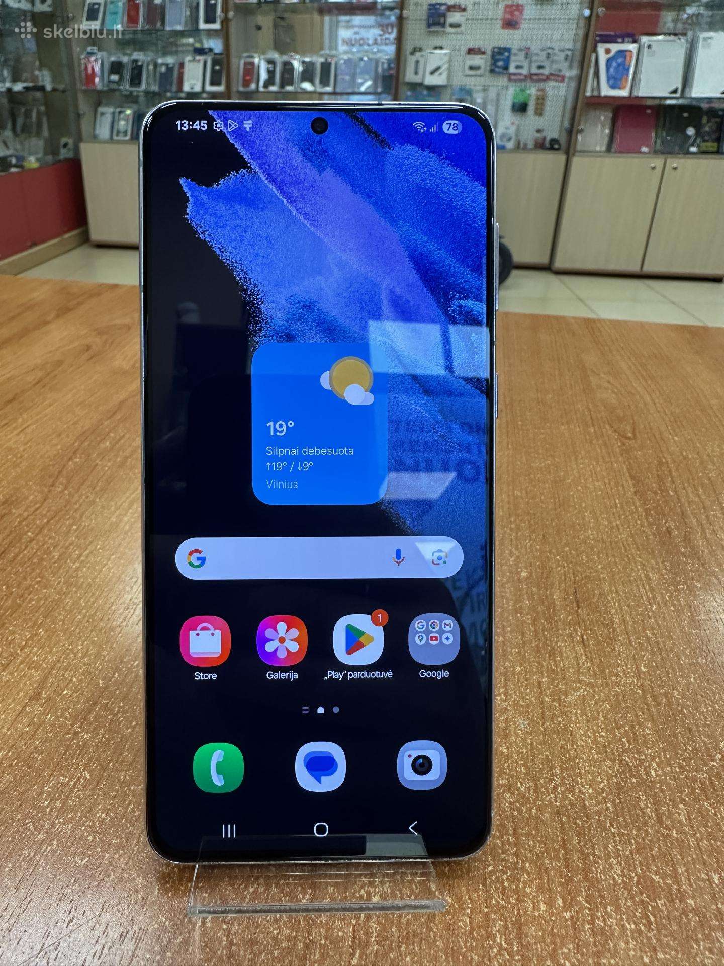 Samsung Galaxy S21 Plus 5G 128gb (naudotas)