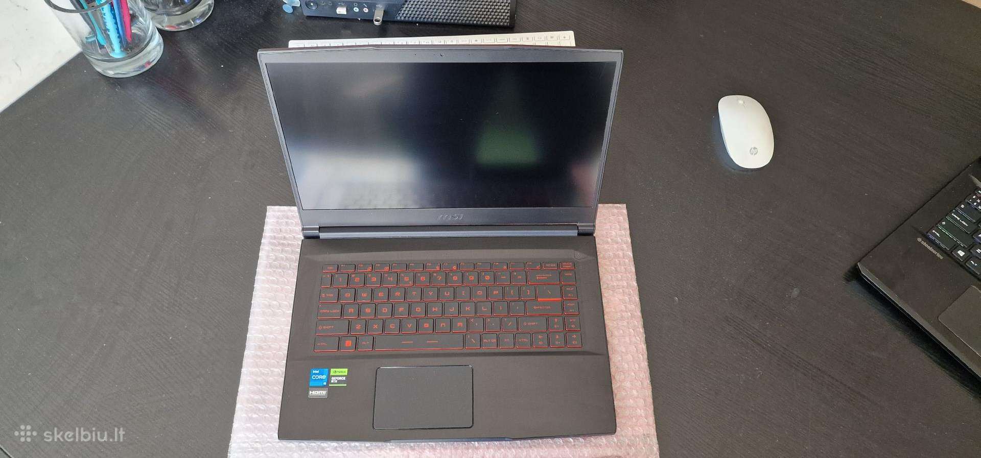 Msi Thin Gf63 12ve stovis 9.5b Visas arba dalimis