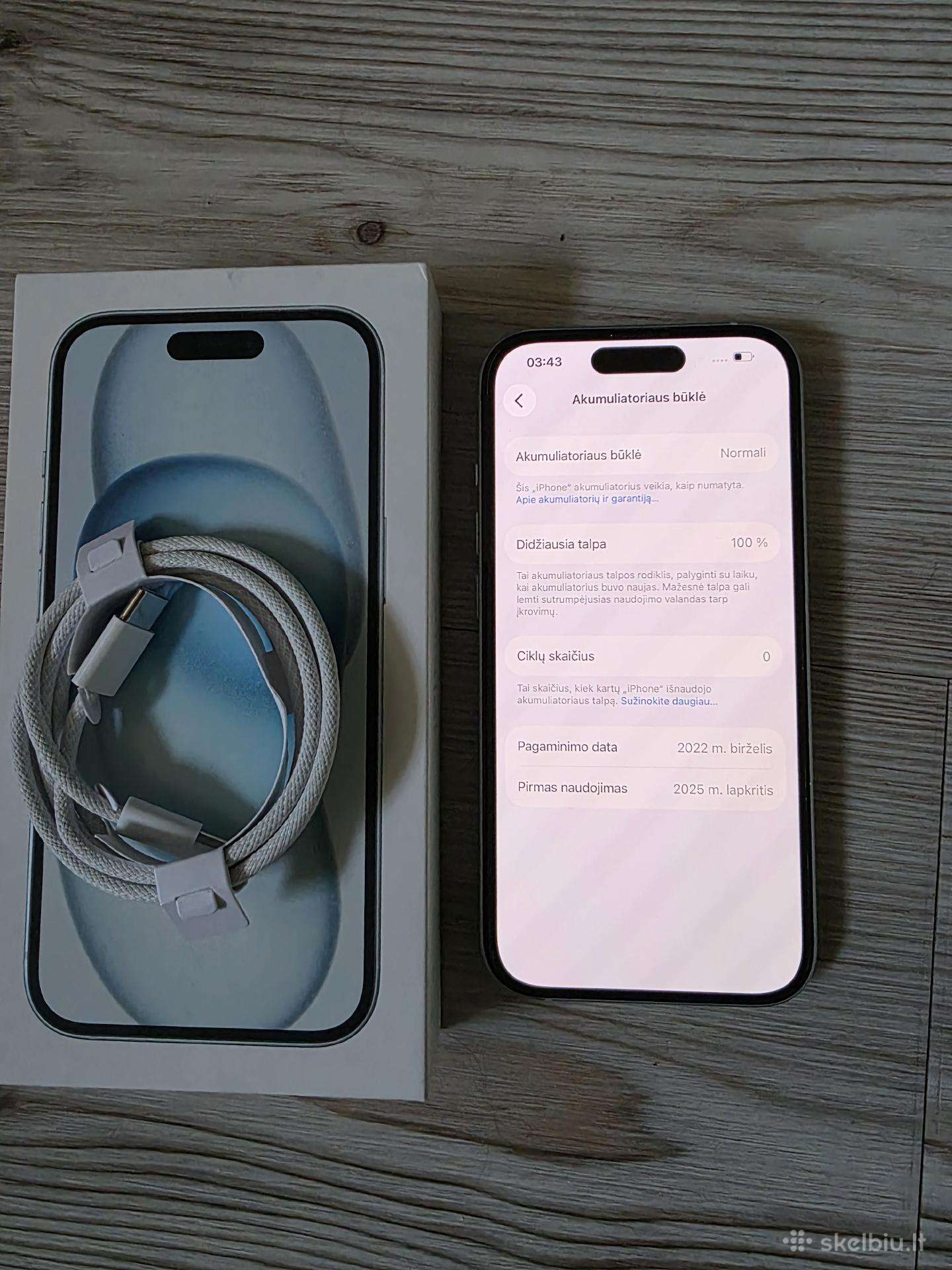 iPhone 15/128,100%