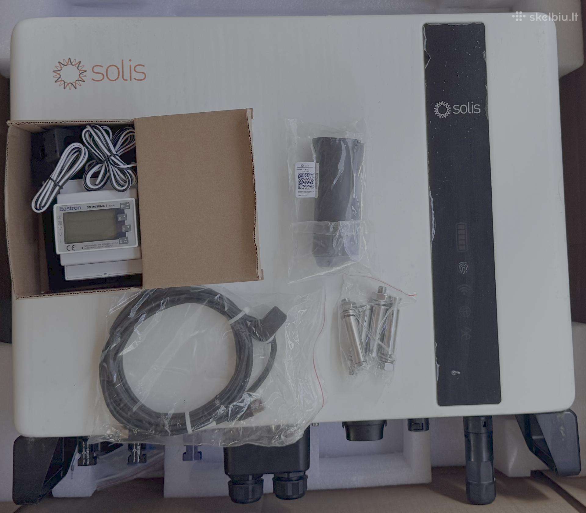 Solis hibridinis 10kw inverteris