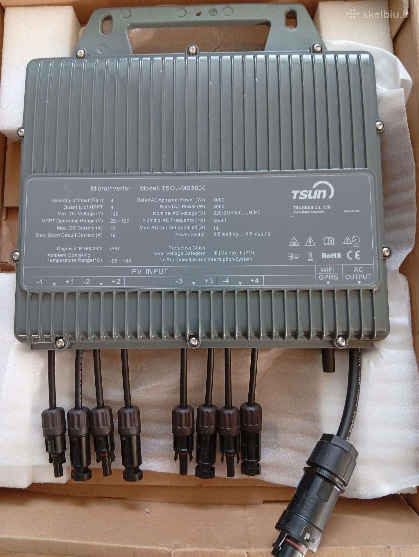 Mikroinverteris Tsun Titan Tsol-ms3000 (3000w)