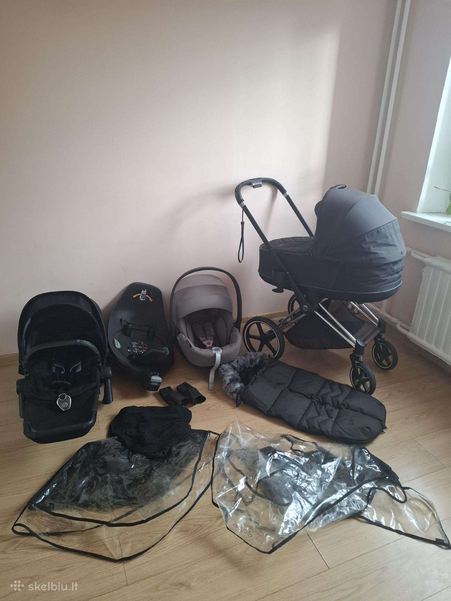 Cybex priam vežimėlio komplektas