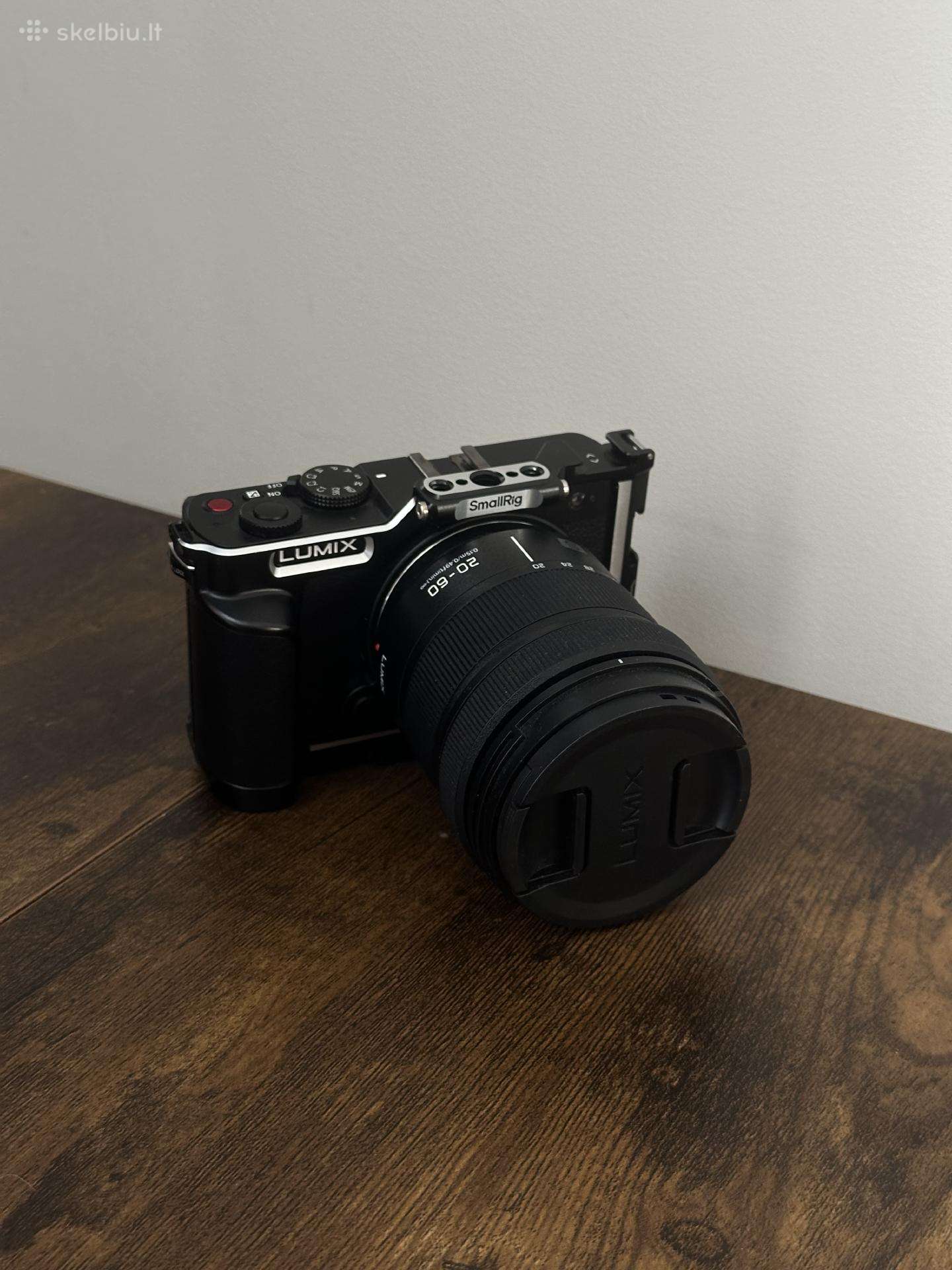 Lumix S9, 20 - 60mm objektyvas (+aksesuarai)