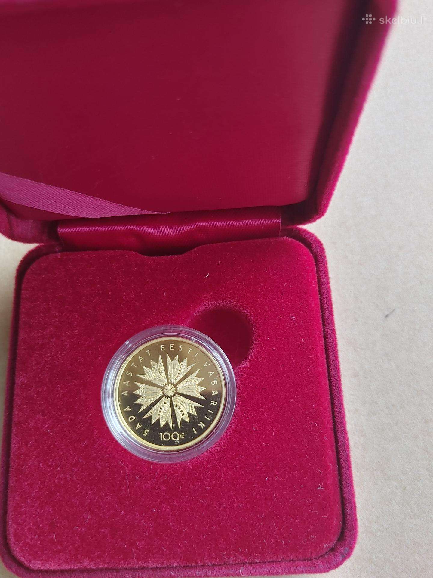 2018m - Estija 100 eurų (auksas) rr