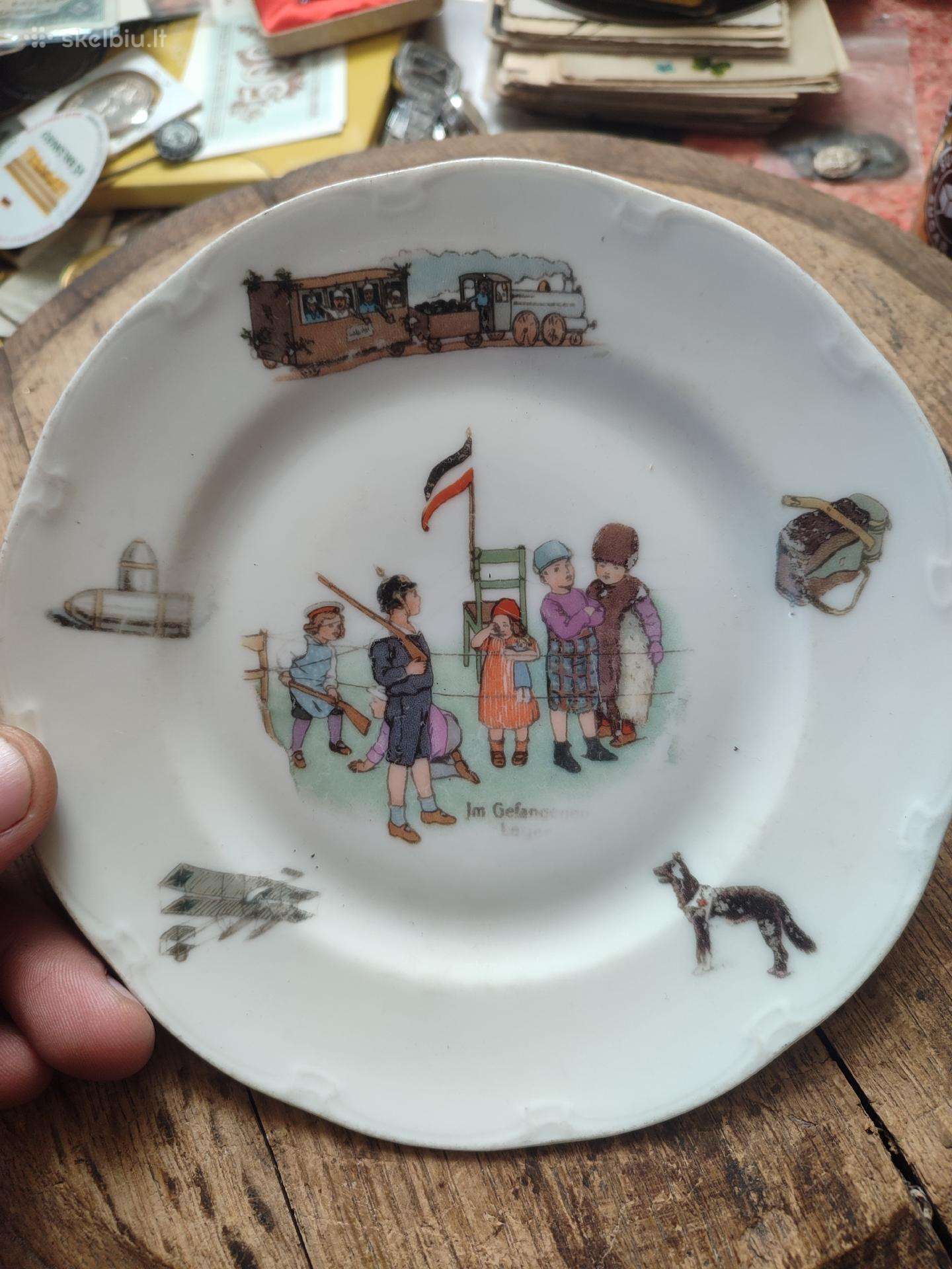 Ww1 patriotinė lėkštė