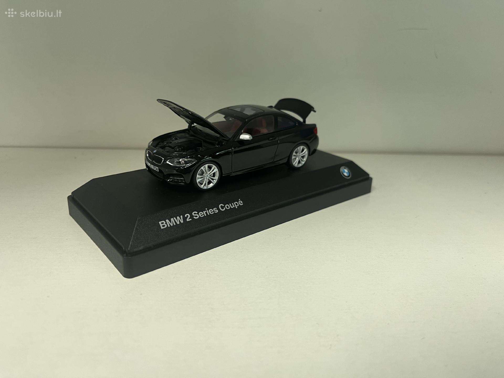 Kolekciniai modeliukai-bmw 2-serijos minichamps