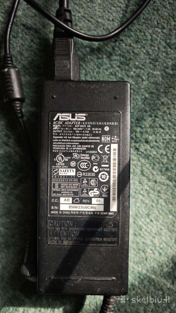 Asus nešiojamojo kompiuterio adapteris – 19 V, 4,7