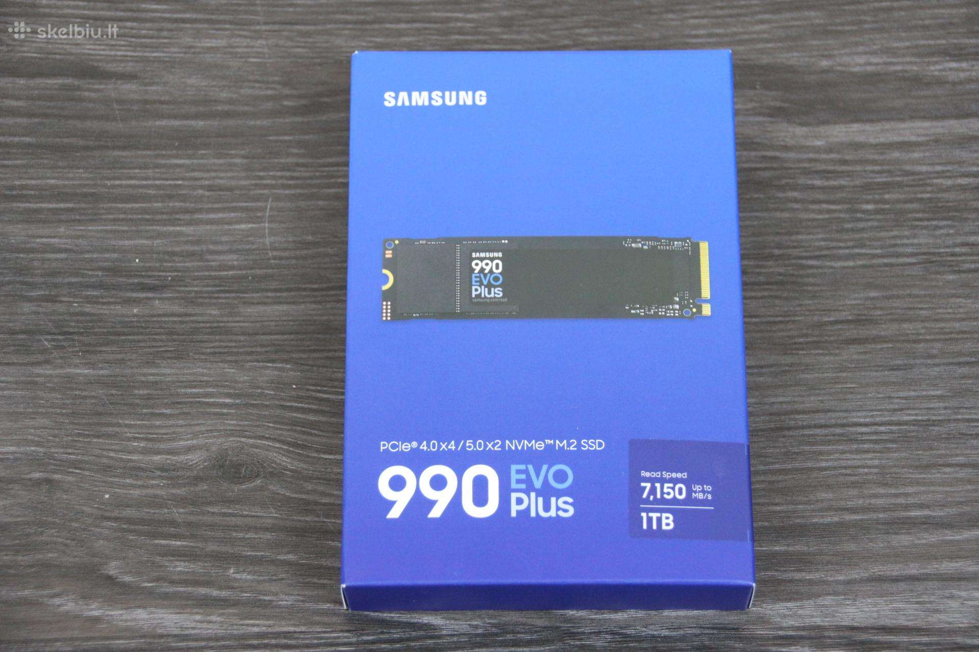 Nauji neišpakuoti Samsung 990 EVO Plus 1tb