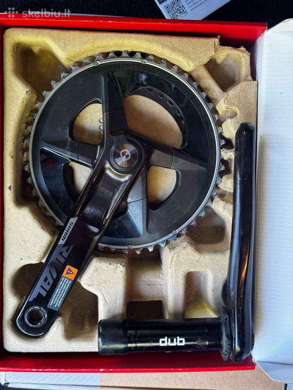 Sram Rival Crankset su Powermeter 172.5mm