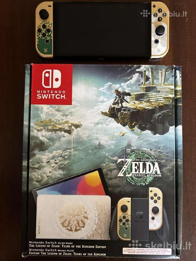 Nintendo Switch Oled The Zelda Edition + Joycons