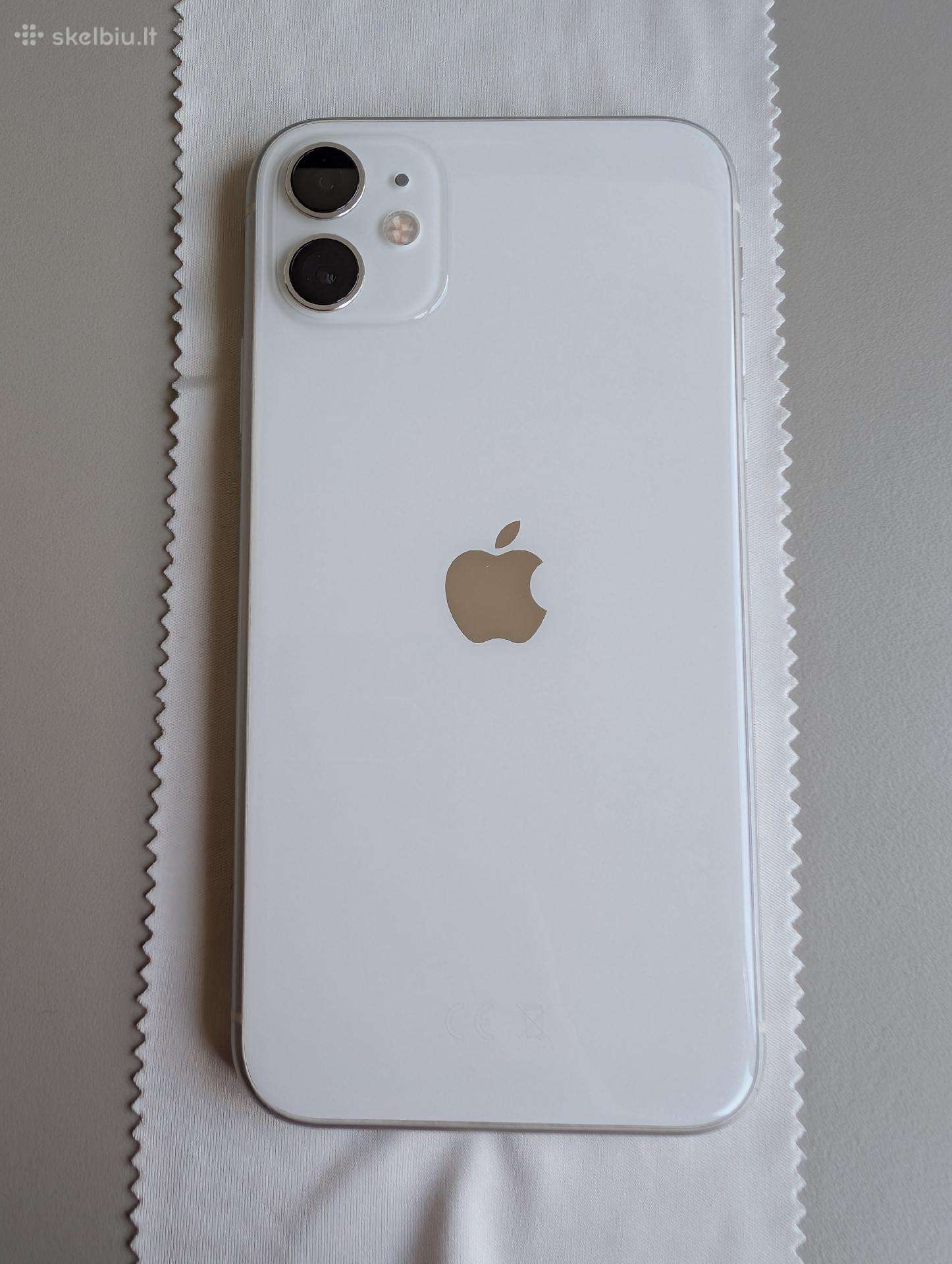 iPhone 11 64 GB, baltas