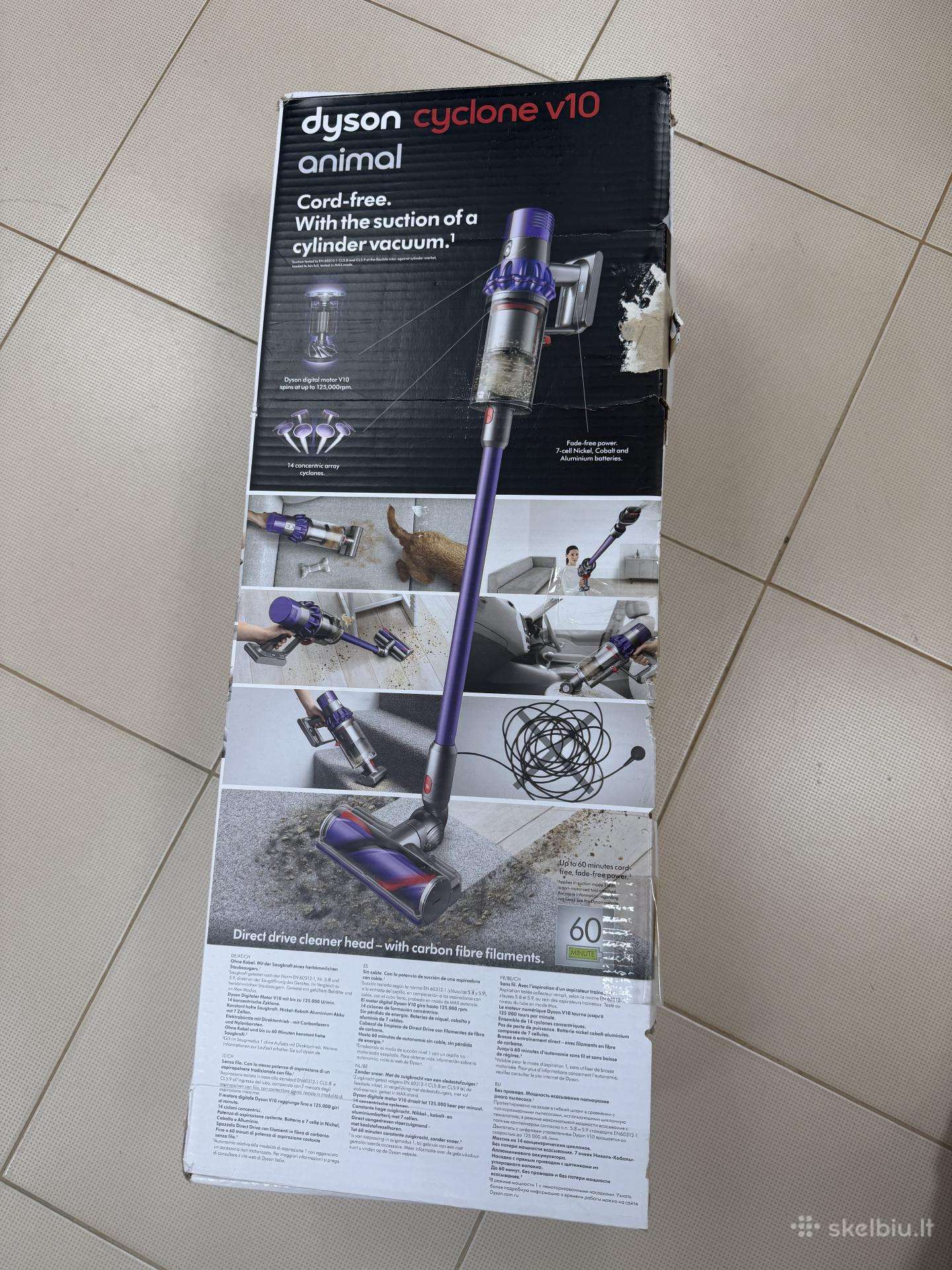Parduodamas Dyson Cyclone V10 Animal belaidis