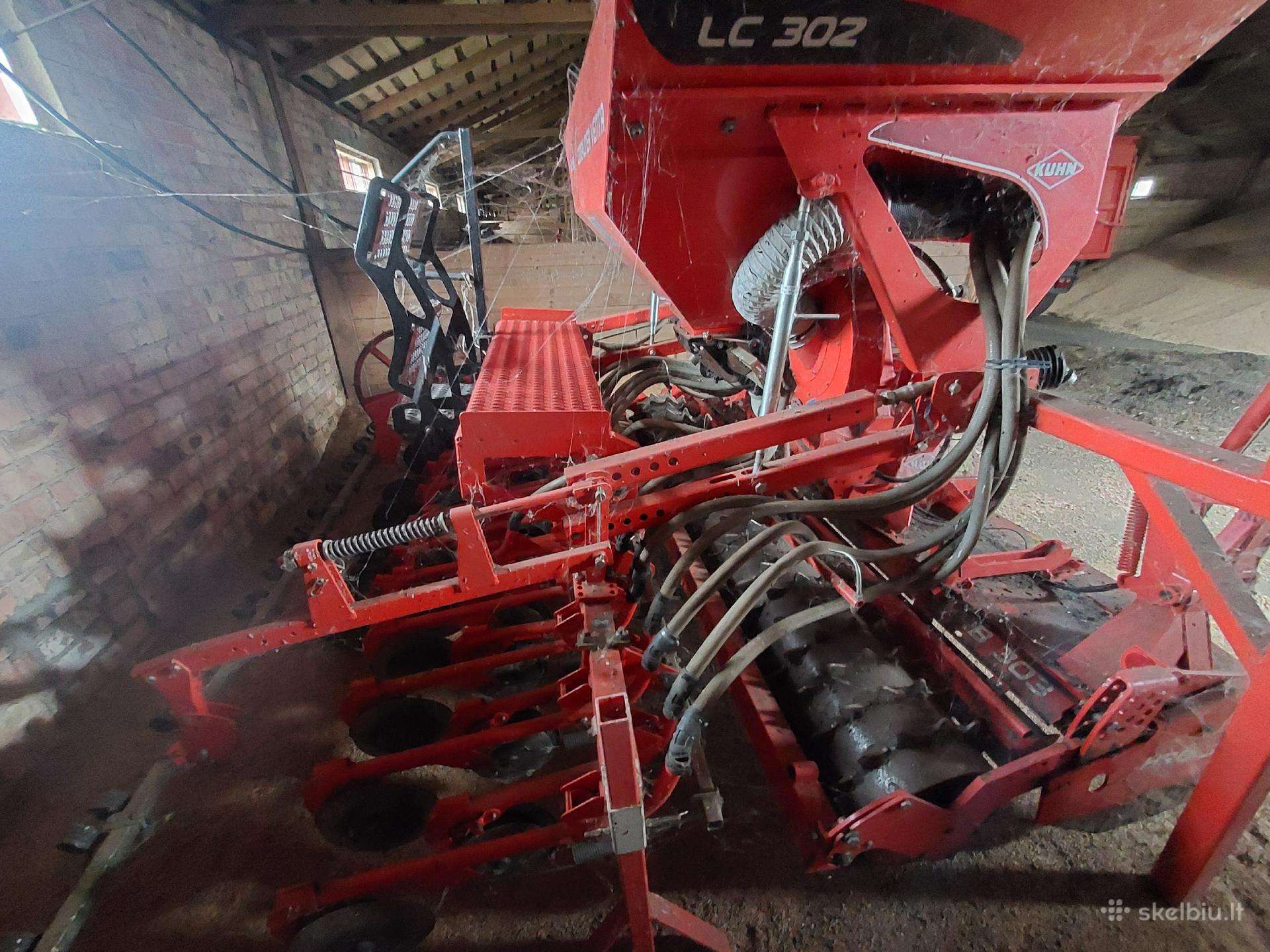 Kuhn Venta Lc 302 + Hrb 303 sėjamoji su freza