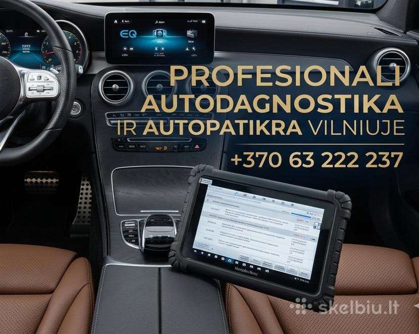 Autodiagnostika Vilniuje  Autopatikra