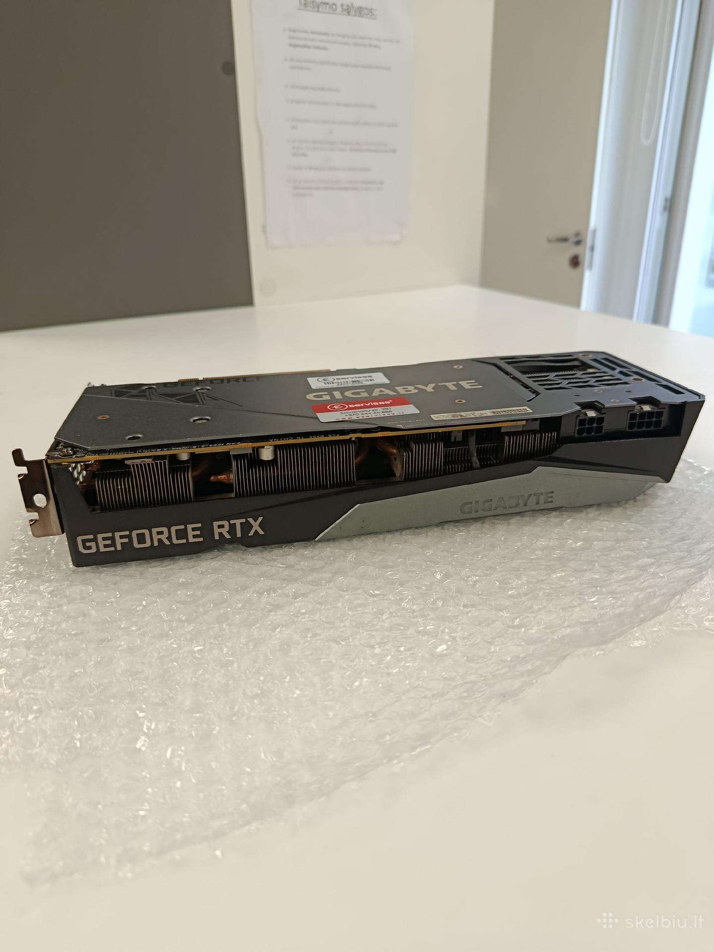 Vaizdo plokštė Gigabyte Rtx 3070 Gaming Oc 8gb