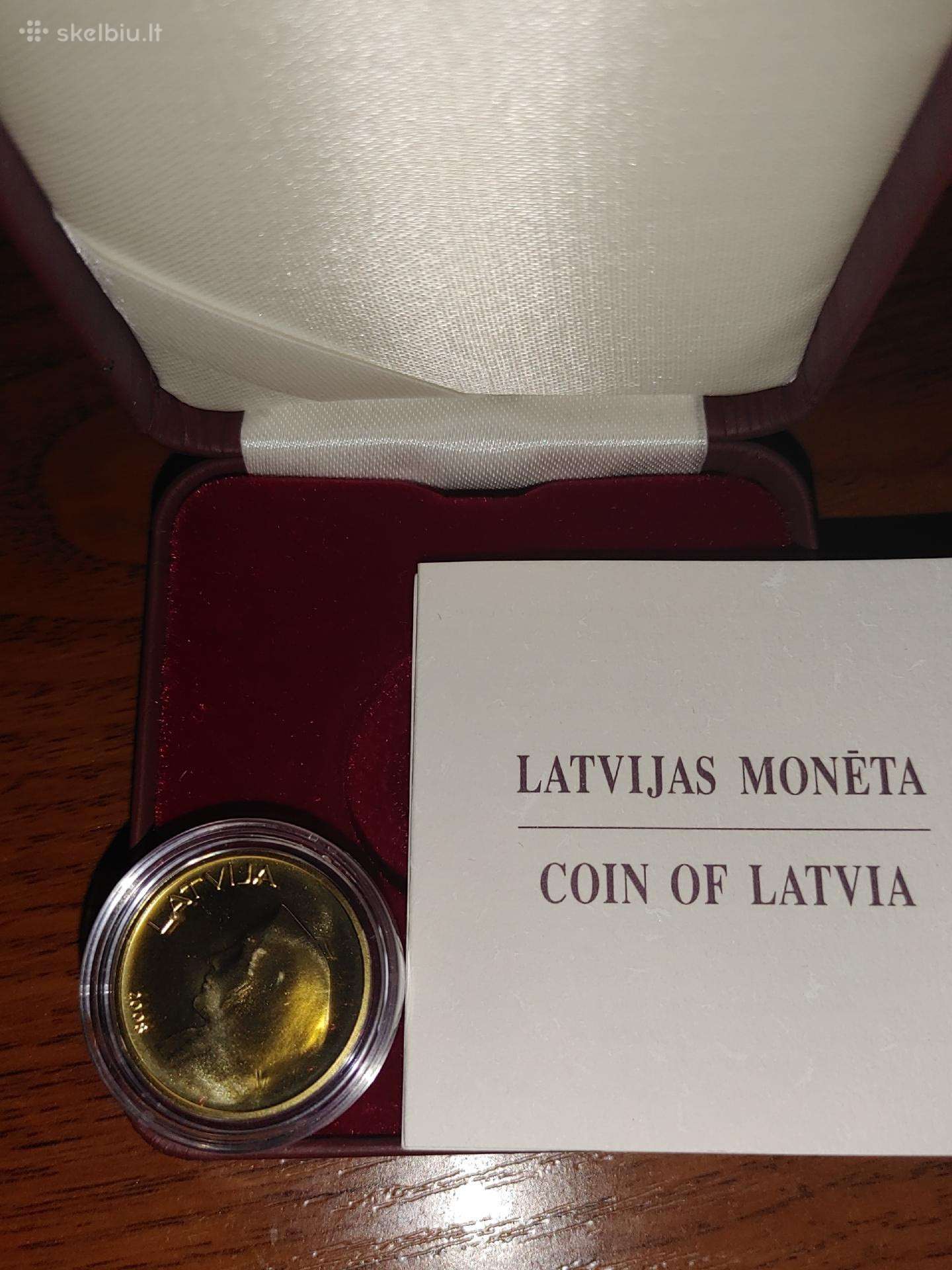 Latvija 2008, auksas 10,00gr - 20 latų - bobutė