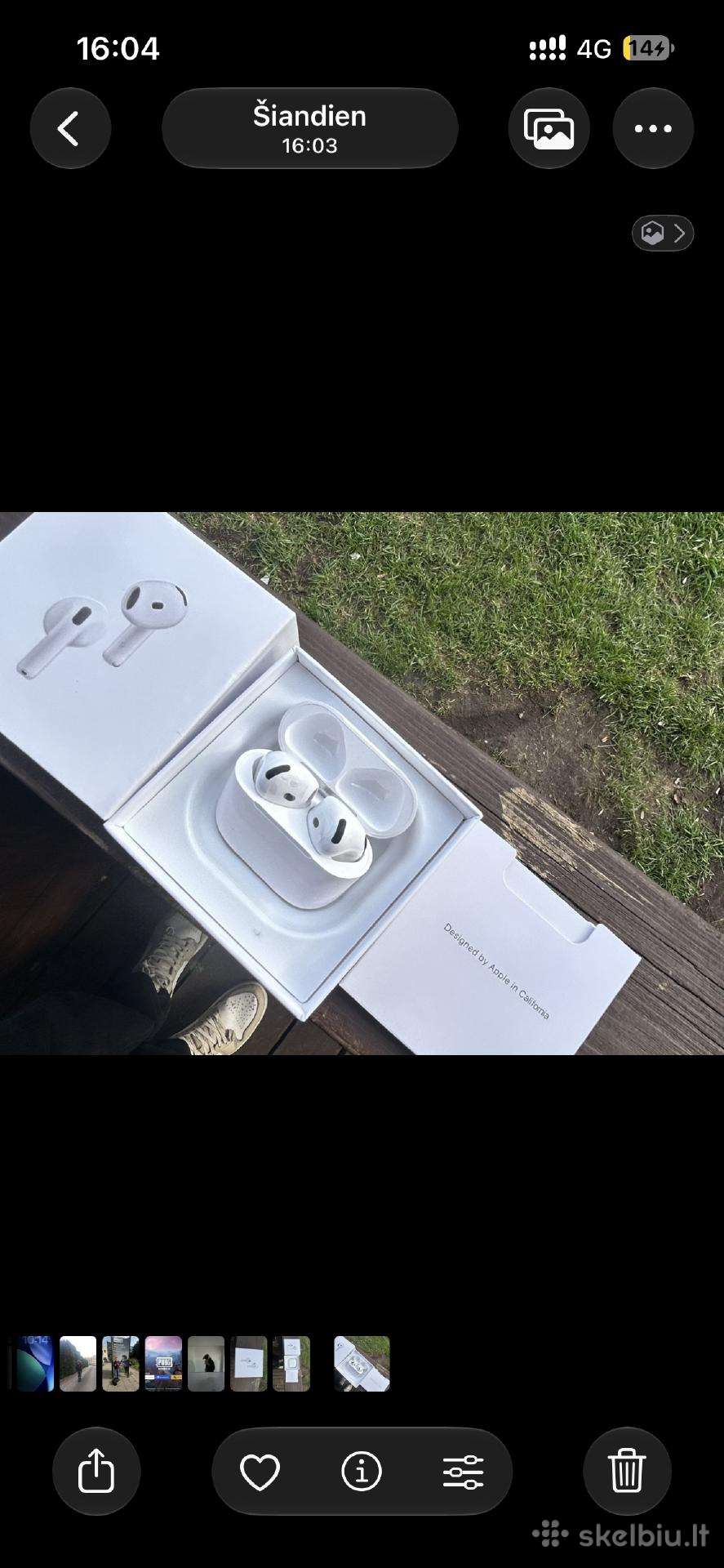 Air pods 4 kaina derinama