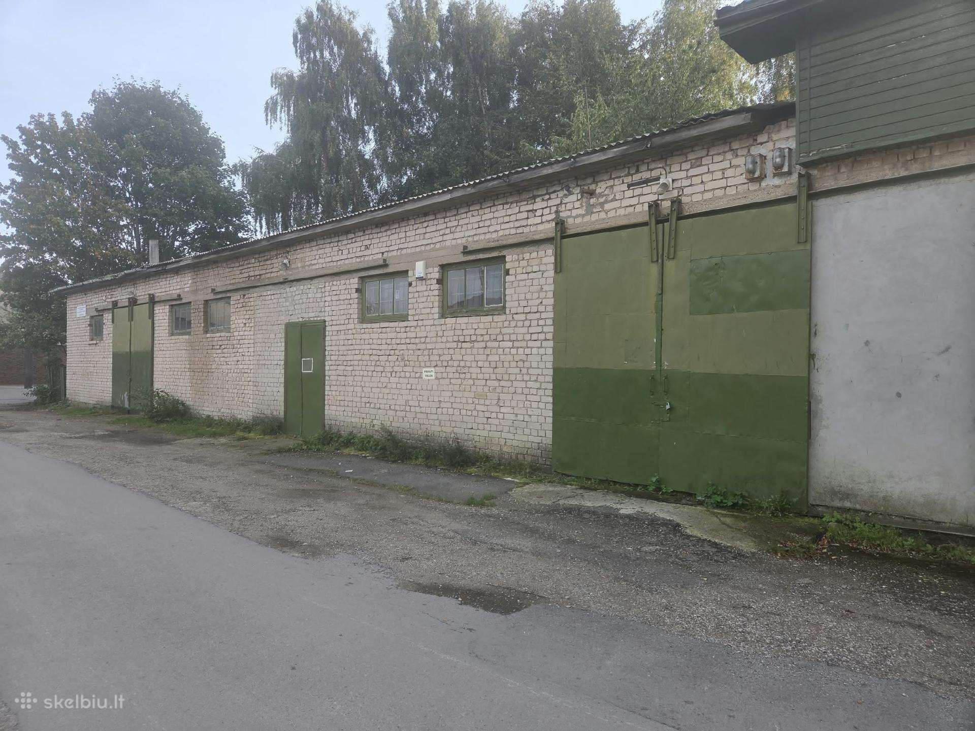 Sandėlio nuoma Palangos miesto centre.