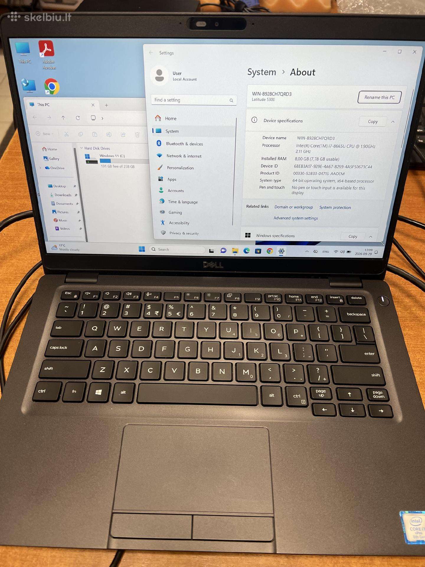 Dell Latitude 5300 su 4G modemu