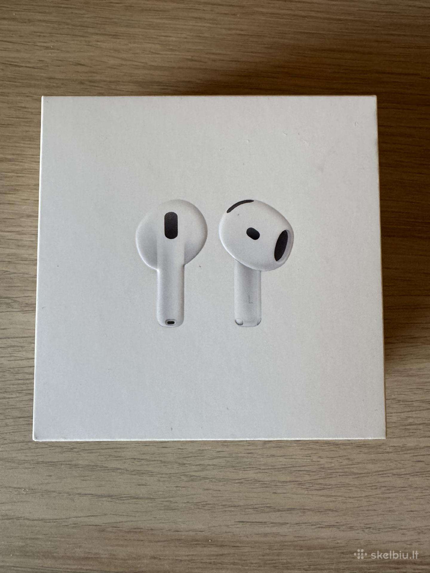 Praktiskai naujus originalus Airpods 4