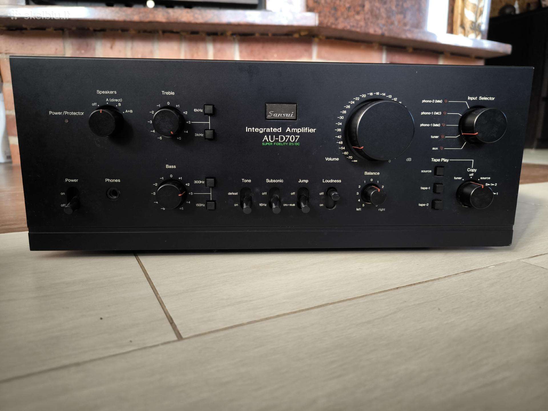 Sansui Au-d 707 stiprintuvas