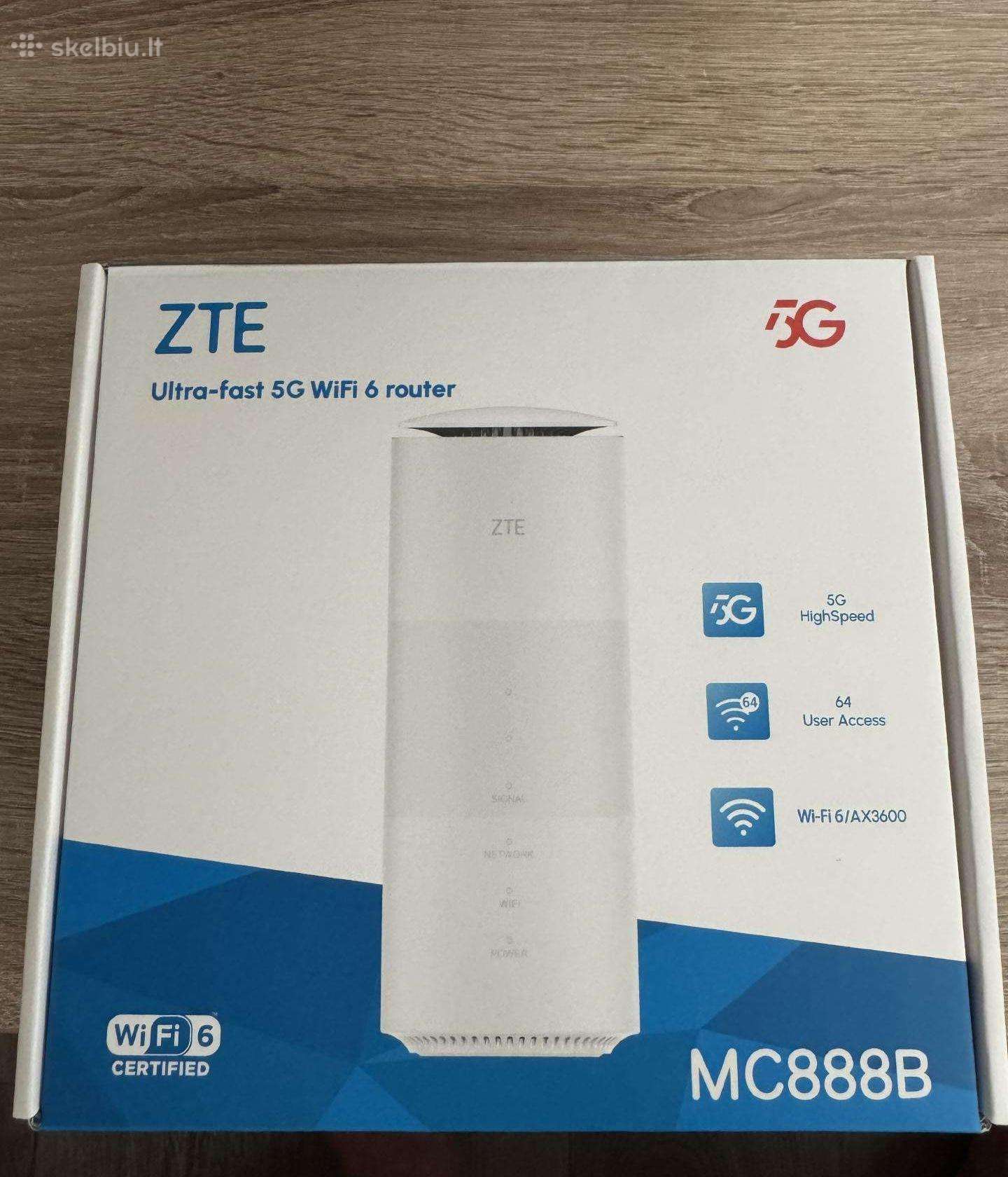 Perku Zte 5G Routerį Mc888/mc888b/g5b
