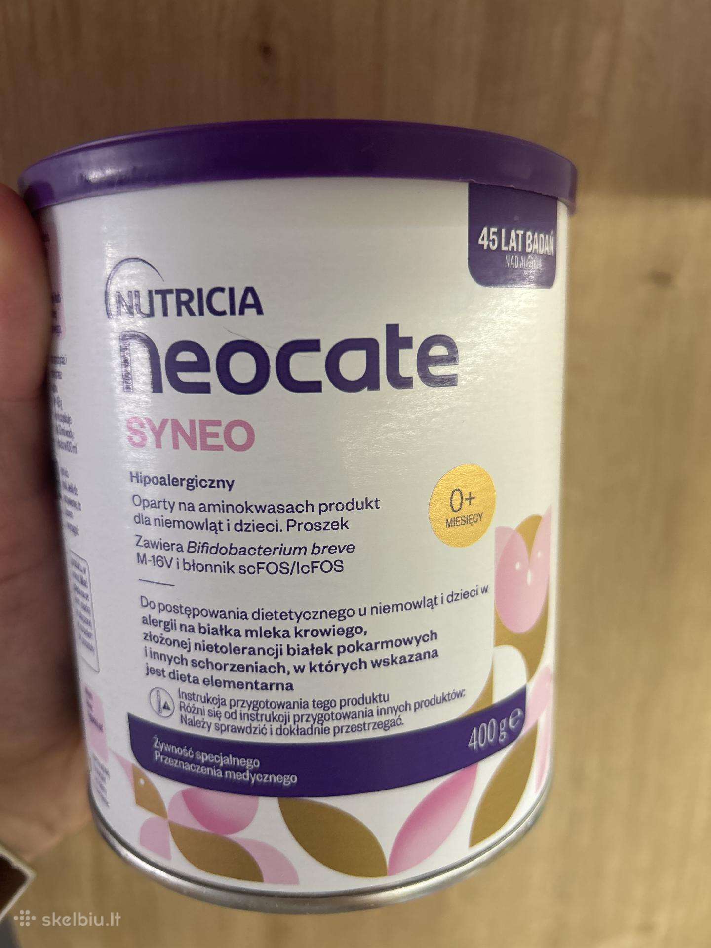 Parduodu Nutricia Neocate Syneo 6 vnt