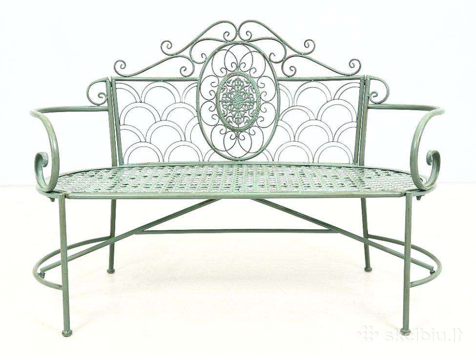 Provanso stiliaus metalinis suoliukas 2v