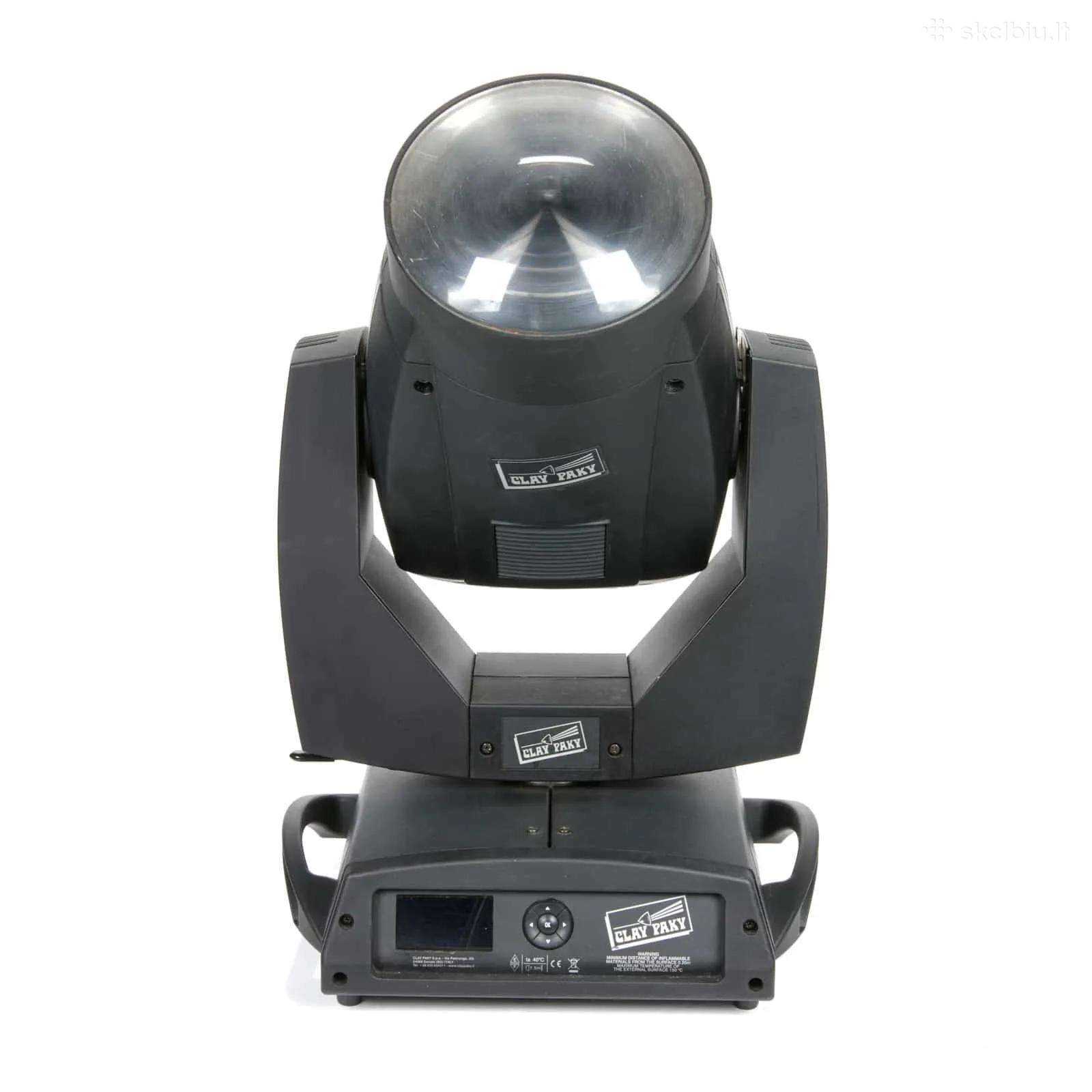 8x Clay Paky Alpha Beam 700 (šviestuvai-galvos)