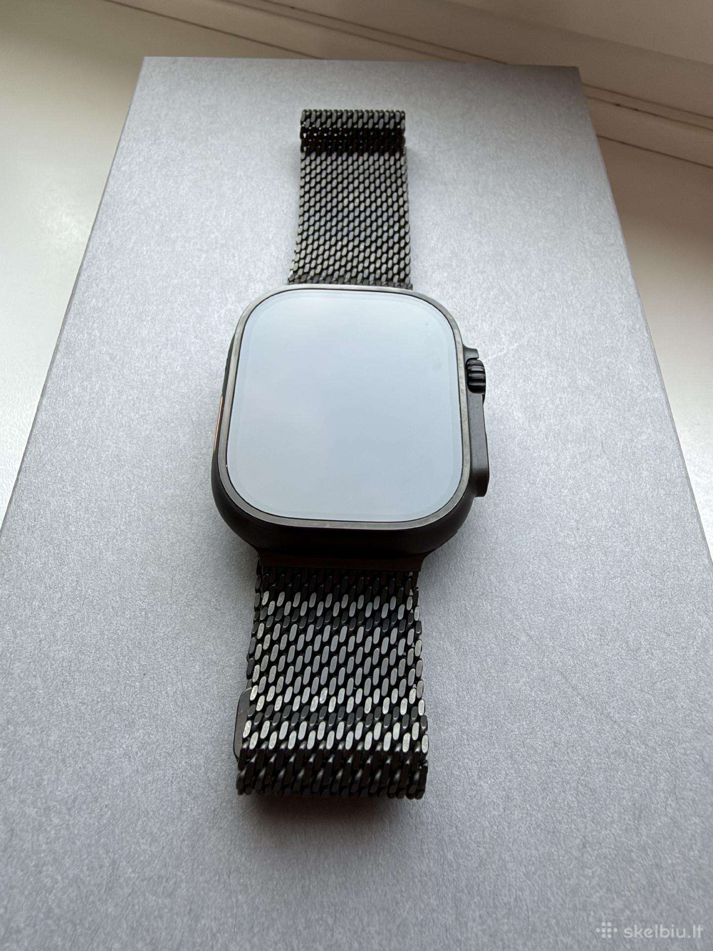 Watch Ultra 3 Black Titanium Milanese