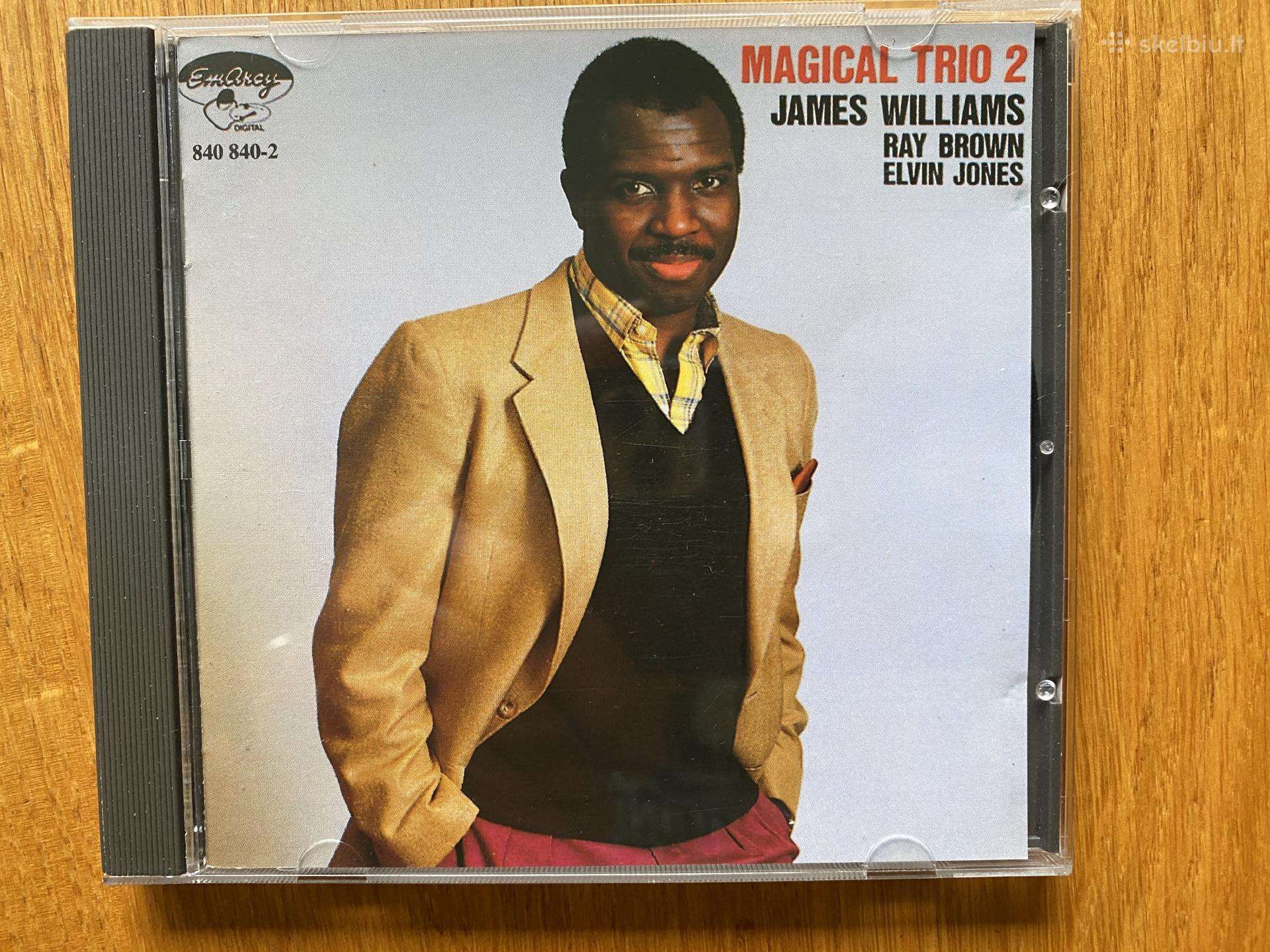 Originalus James Williams – Magical Trio 2 CD
