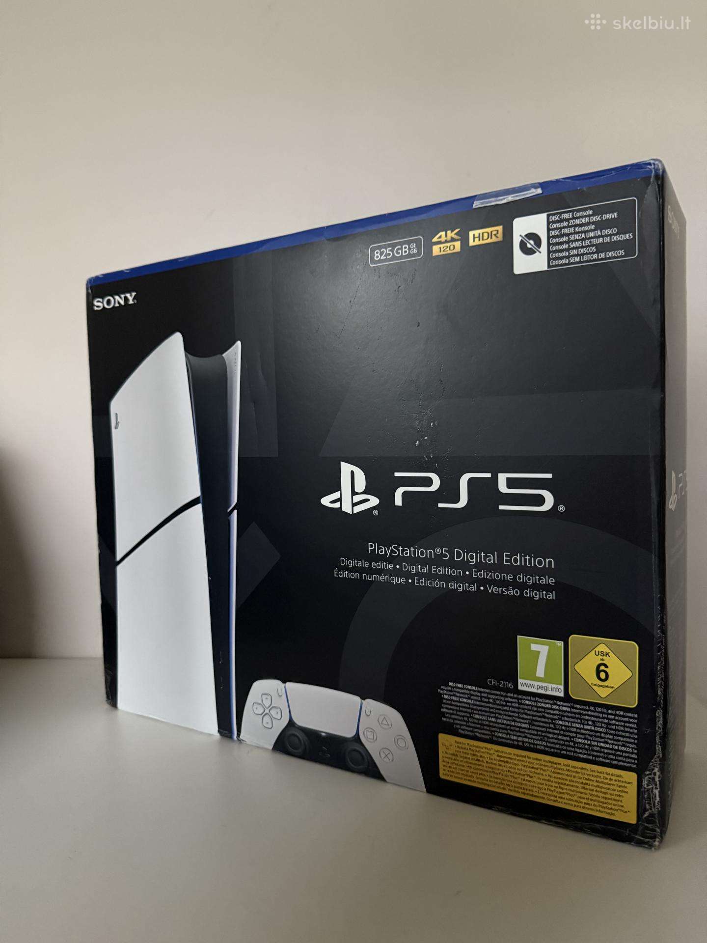 Playstation 5 Slim Digital Naujas