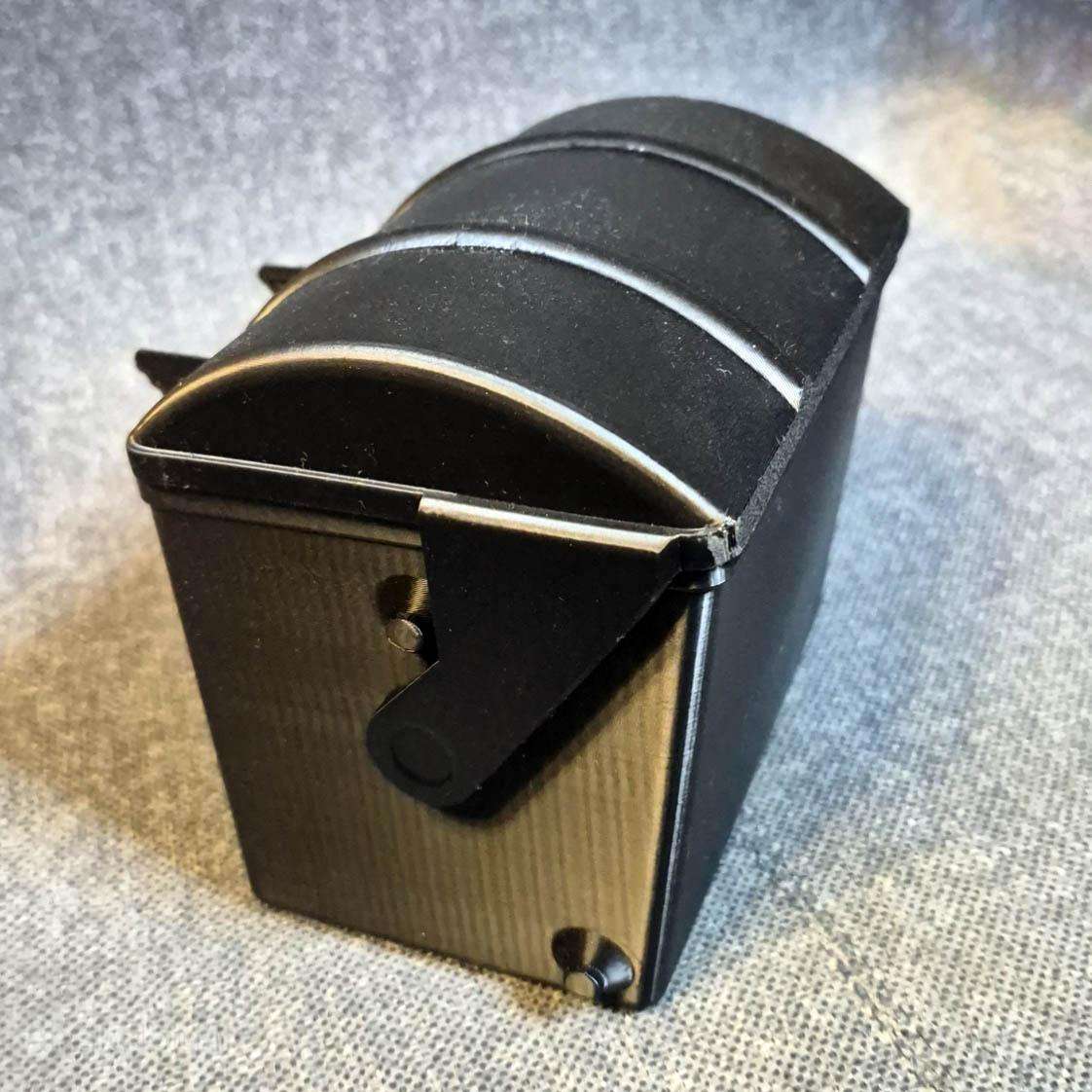 Maža šiukšliadėžė (Bambu P1s X1c Poop Chute)