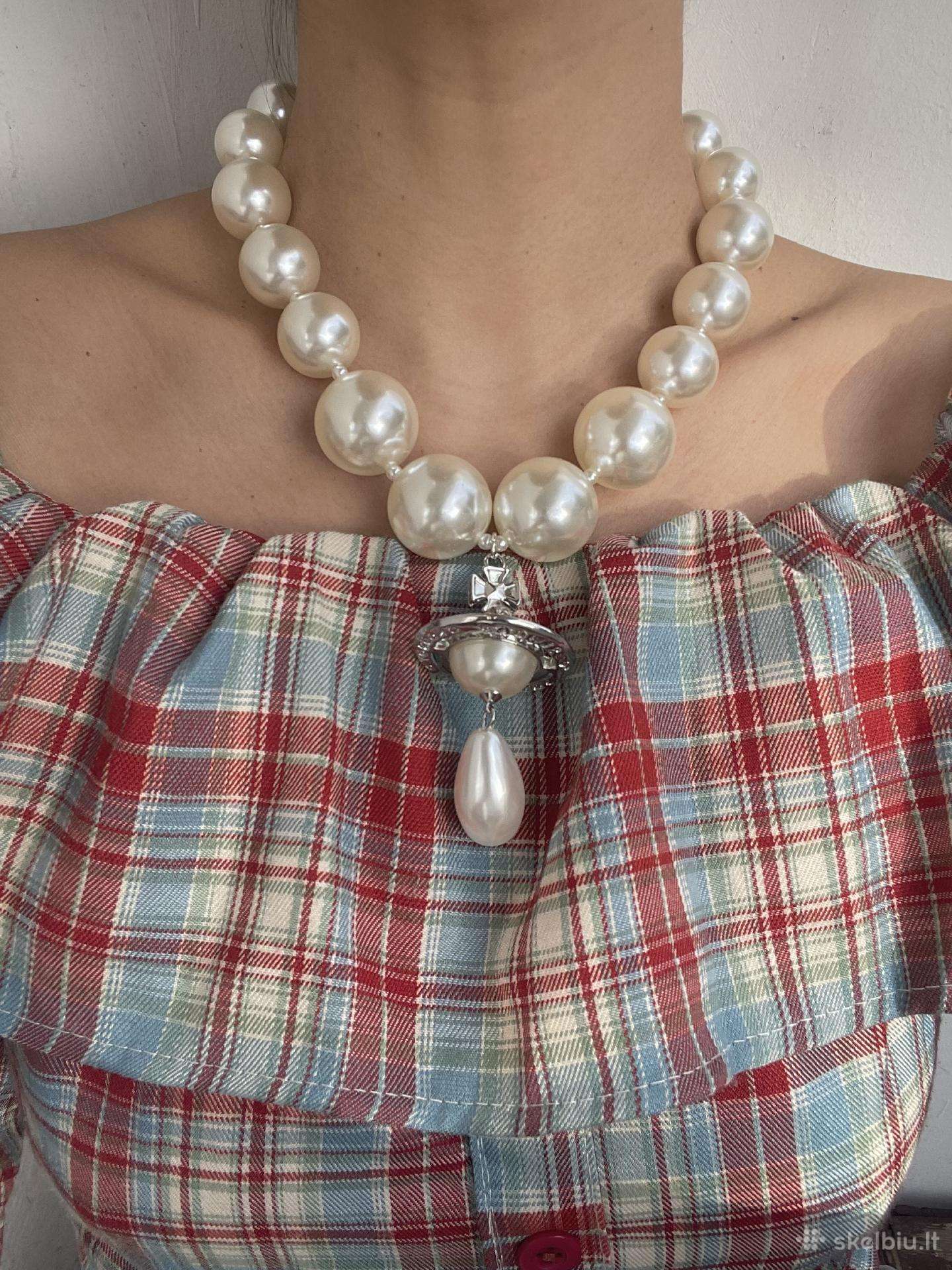 Vivienne Westwood Giant Pearl Drop Necklace