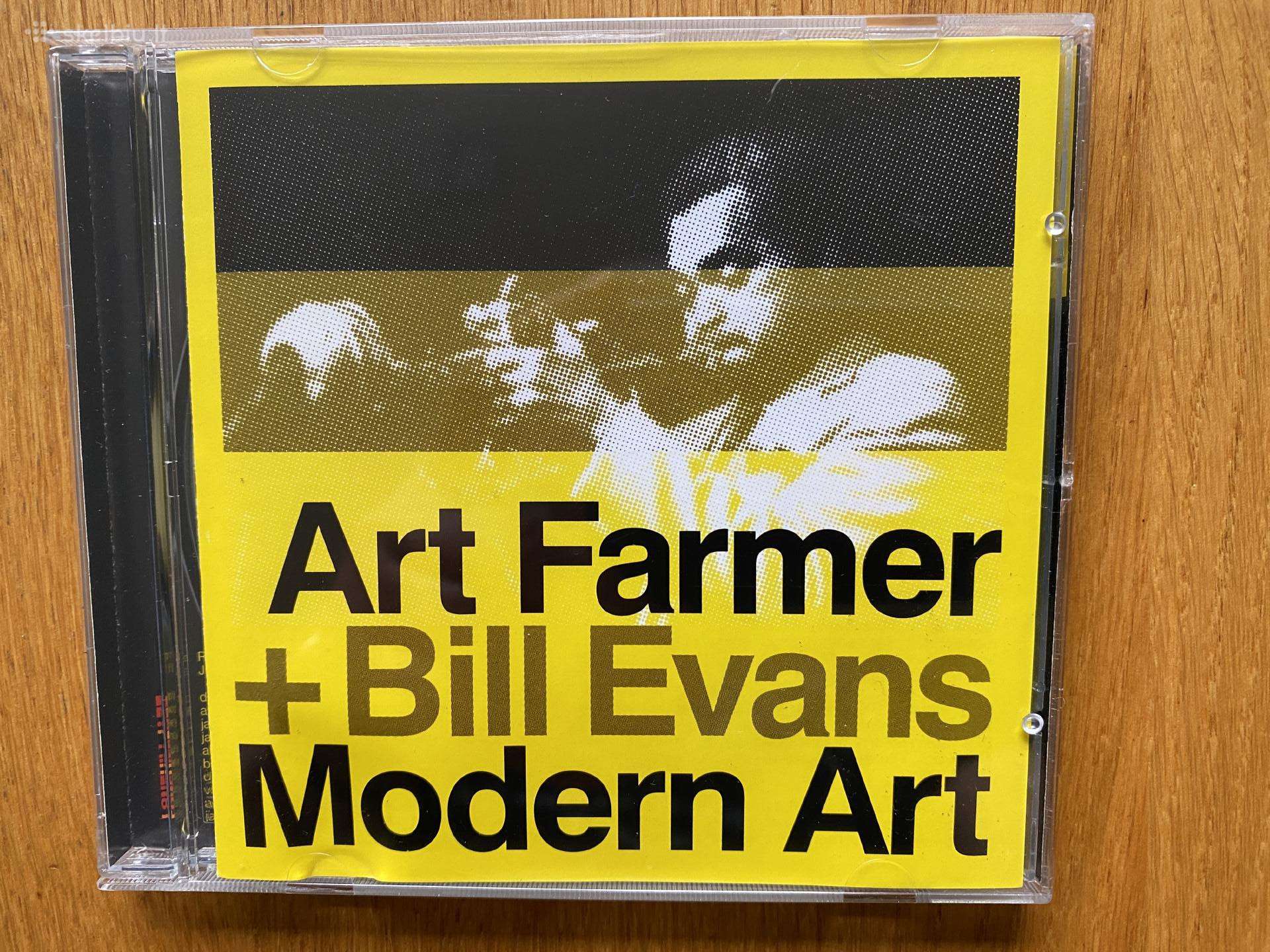 Originalus Art Farmer + Bill Evans – Modern Art CD