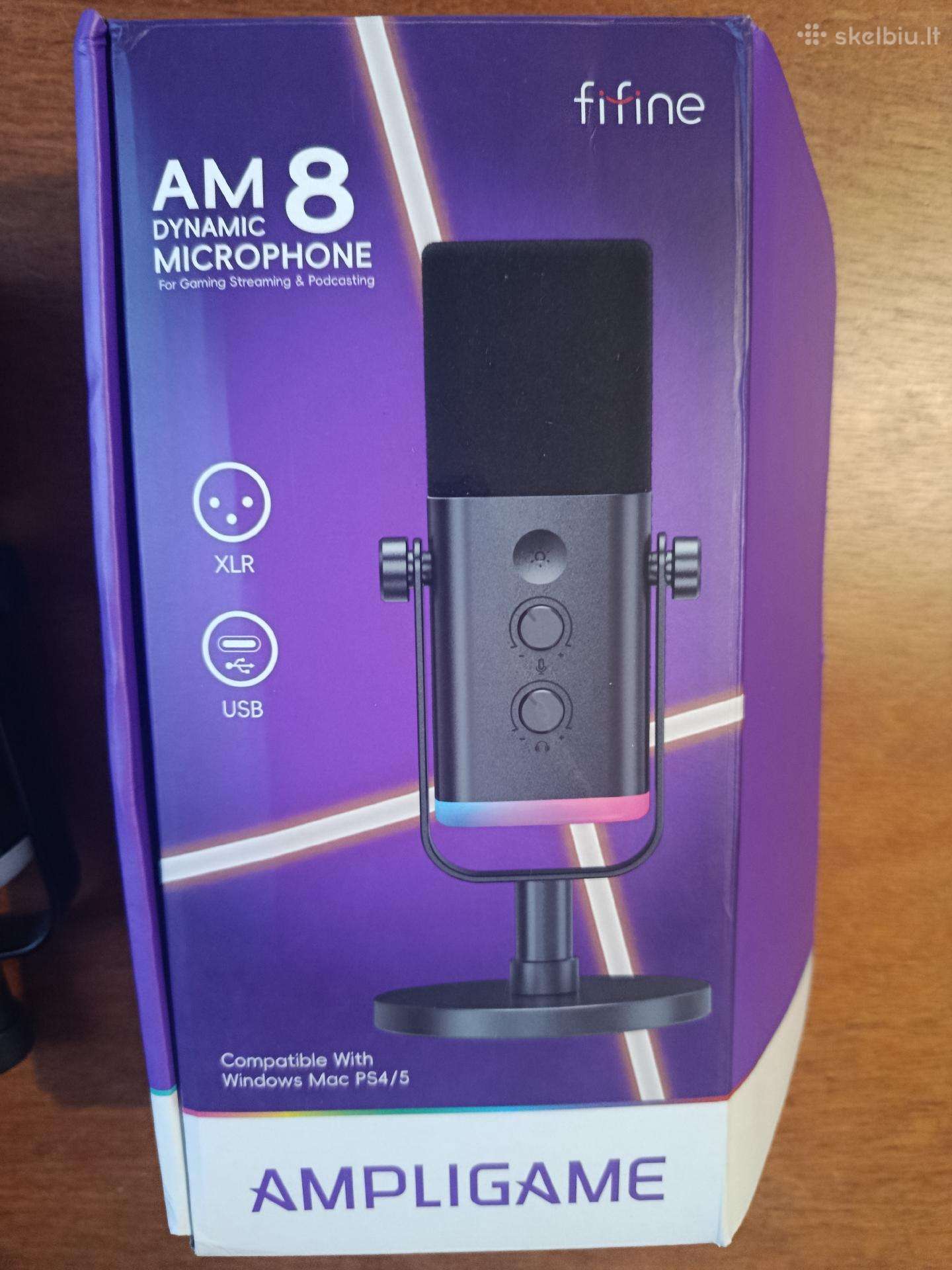 Fifine Am8 Ampligame Usb/xlr mikrofonas