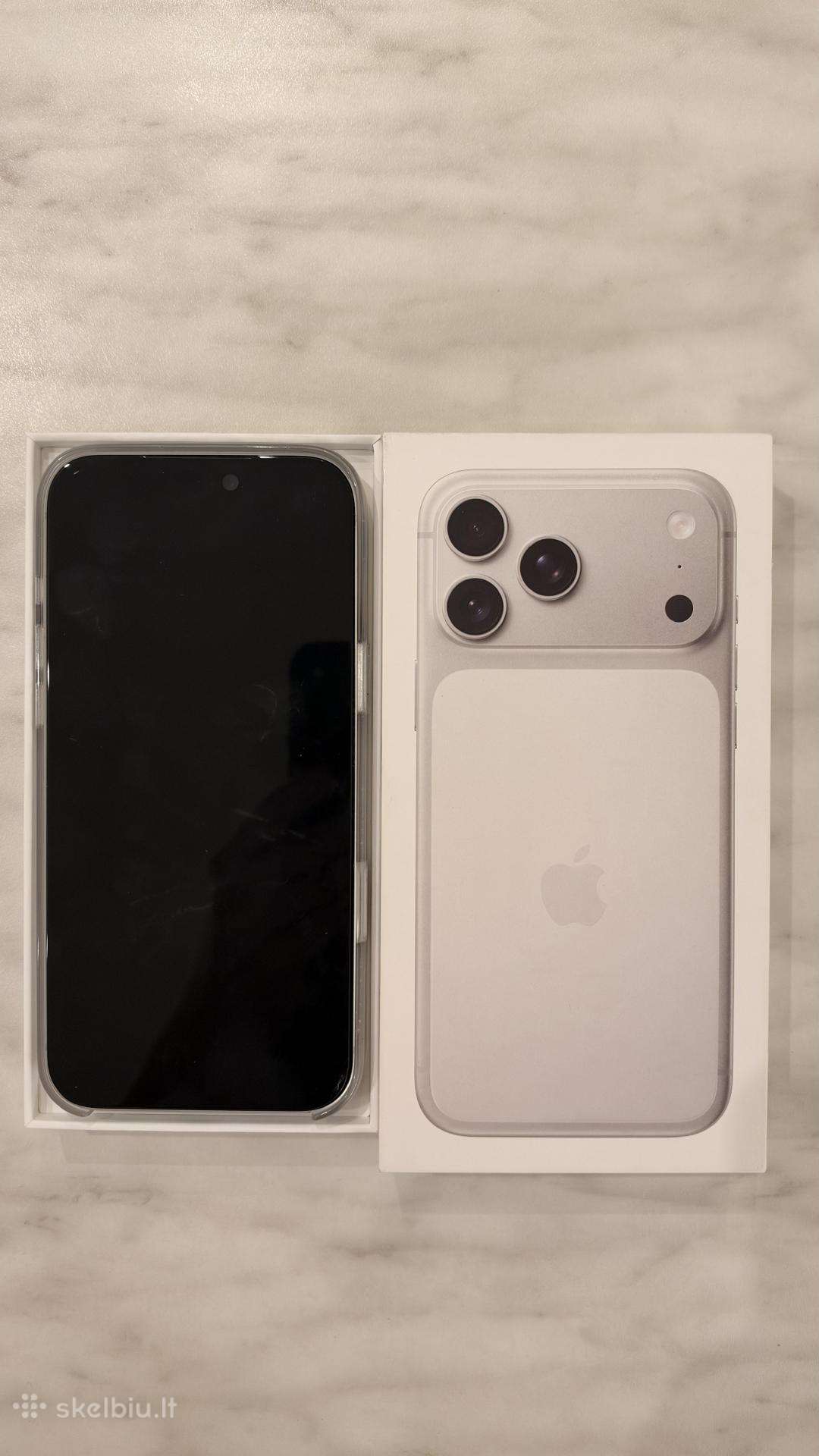 iPhone Pro Max 512 GB pilkos spalvos