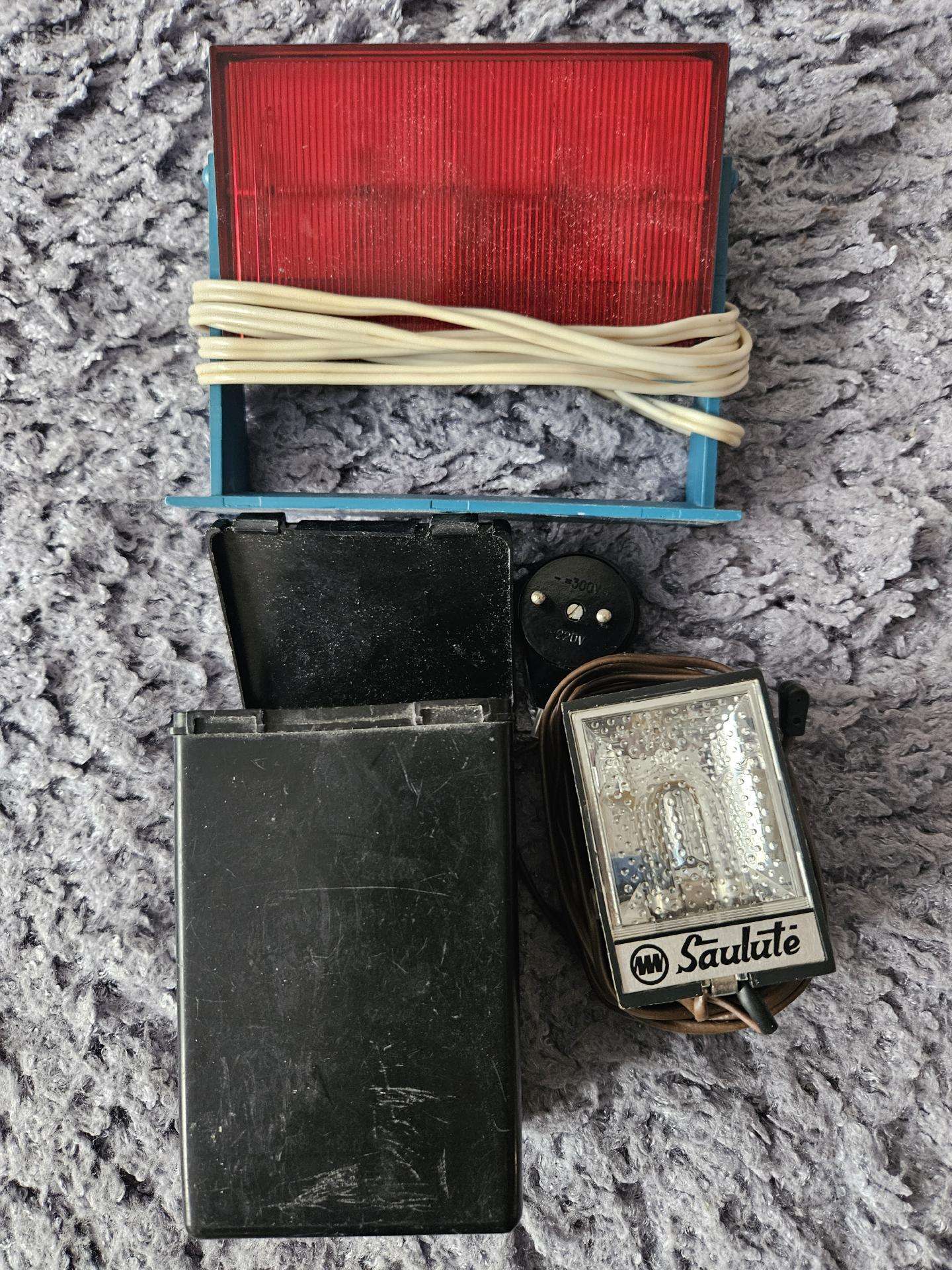 Blykstė ir lempa sovietinė