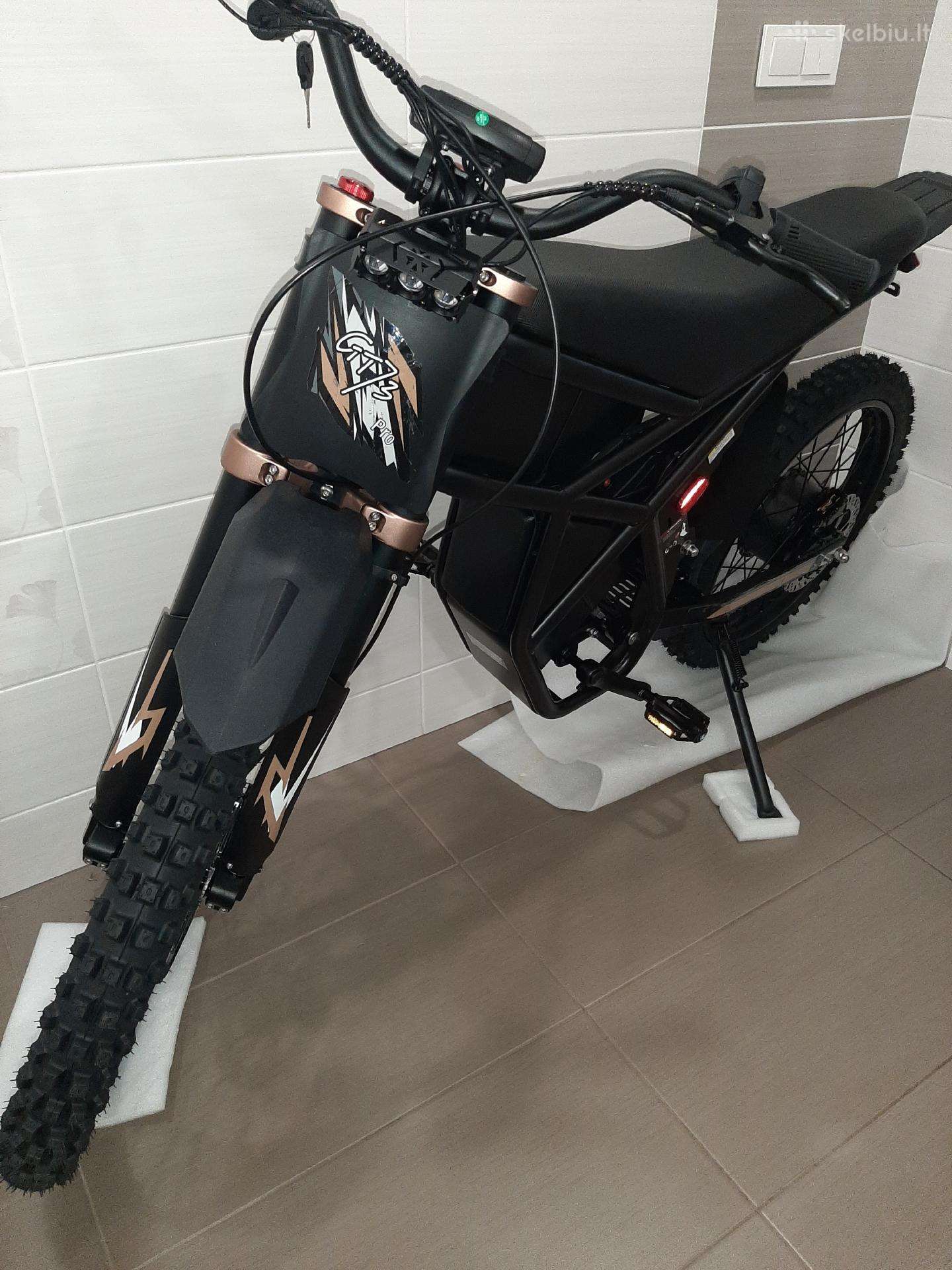 Naujas Riding times GT 73 Pro elektrinis dviratis