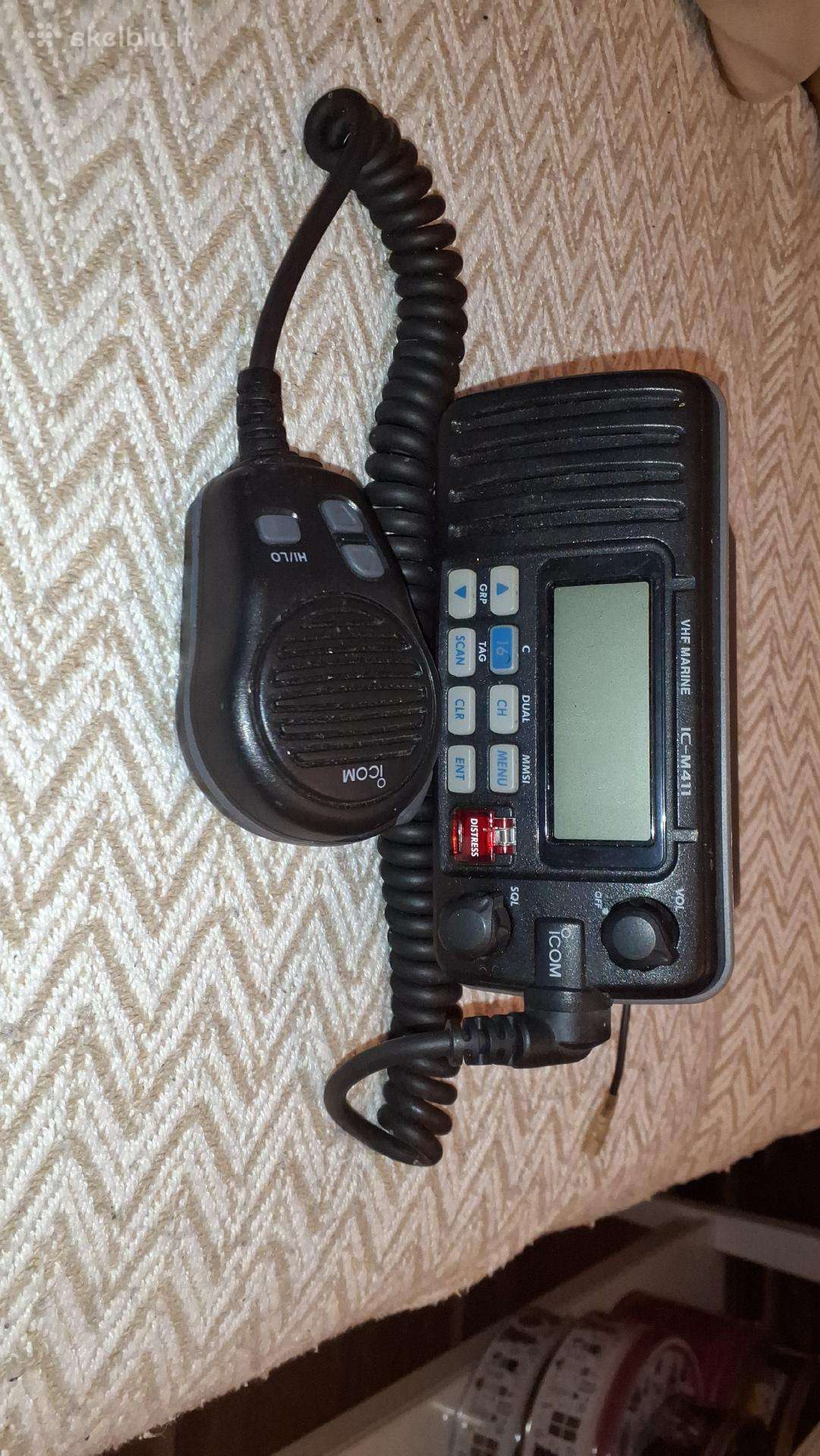 Stacionari jūrinė Vhf radijostotelė Icom Ic-m411
